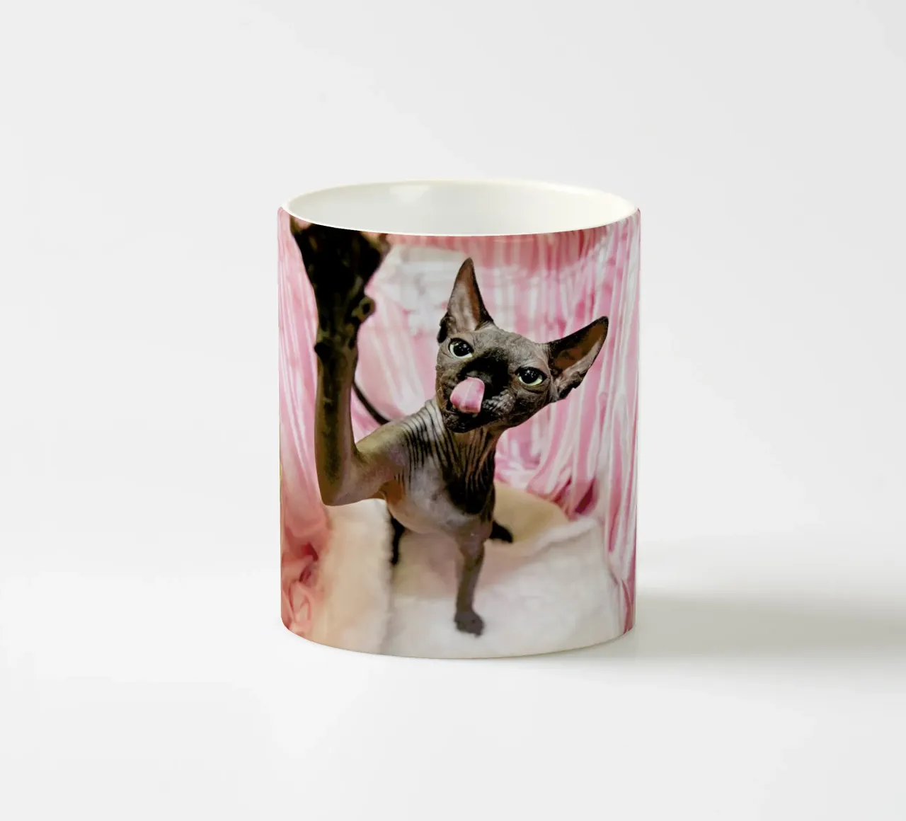 Cat Show tazza in ceramica da Charlotte Curd