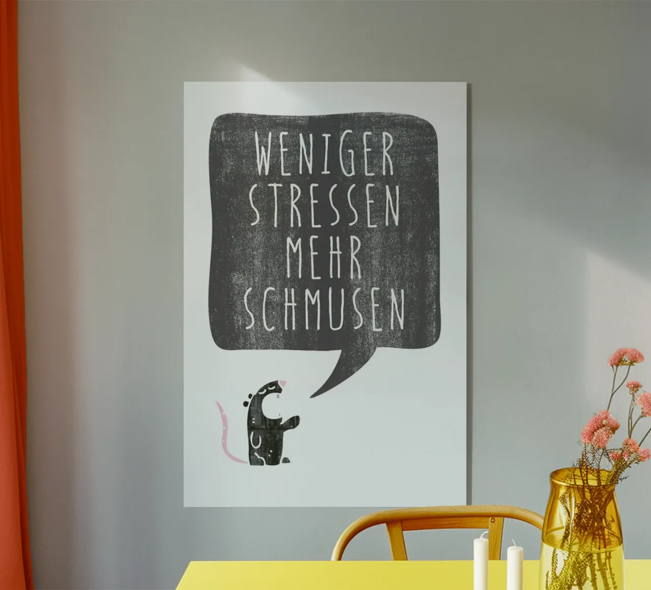 Maus acryl van typealive