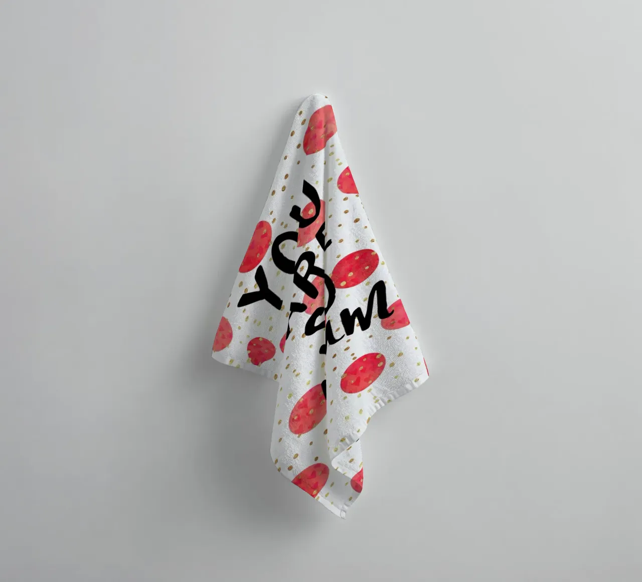 You Are So Yum asciugamano da bagno da Elisabeth Fredriksson