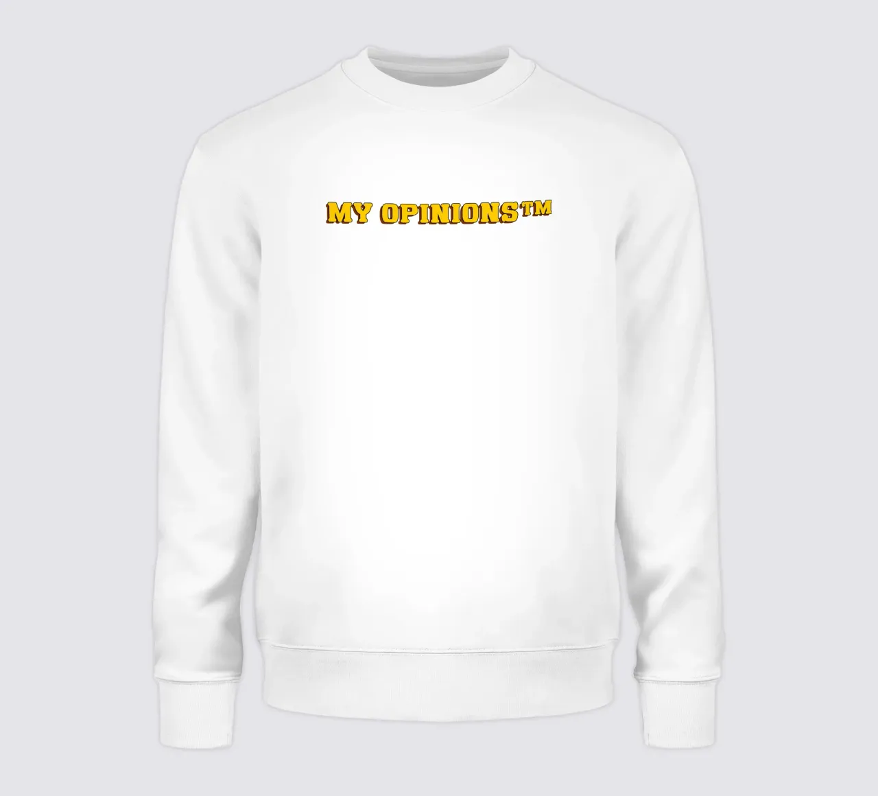 Le mie opinioni TM felpa da sillyindustries
