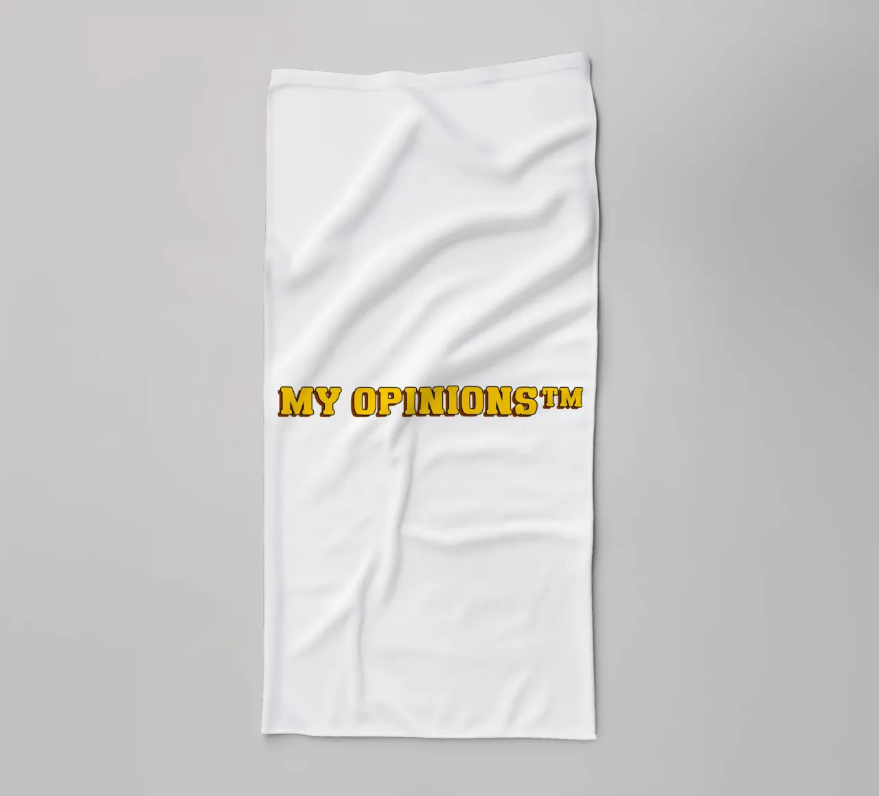 Meine Meinungen TM Handtuch von sillyindustries