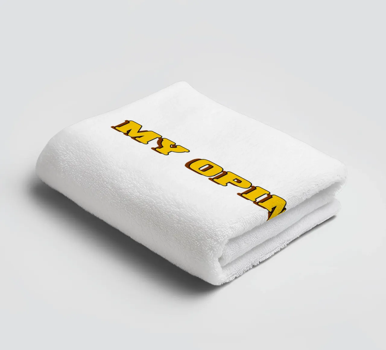 Meine Meinungen TM Handtuch von sillyindustries