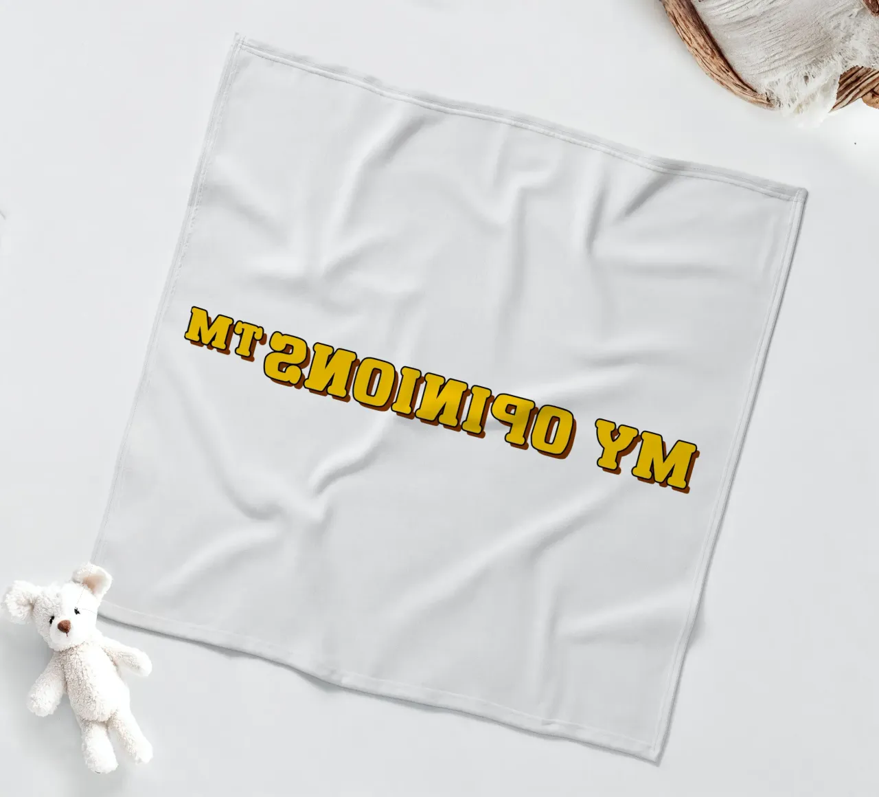 Le mie opinioni TM coperta in pile da sillyindustries