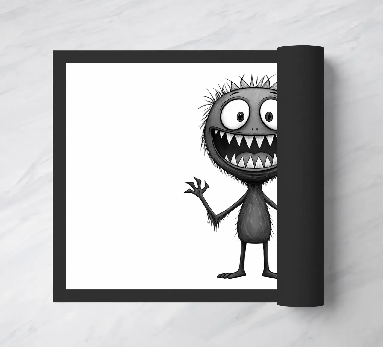 Egao - Monster Comics - Serial 03 doormat by Monsters