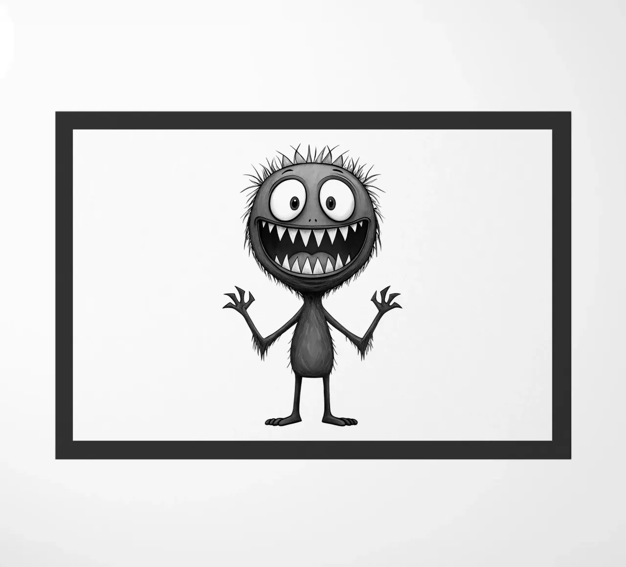 Egao - Monster Comics - Serial 03 doormat by Monsters