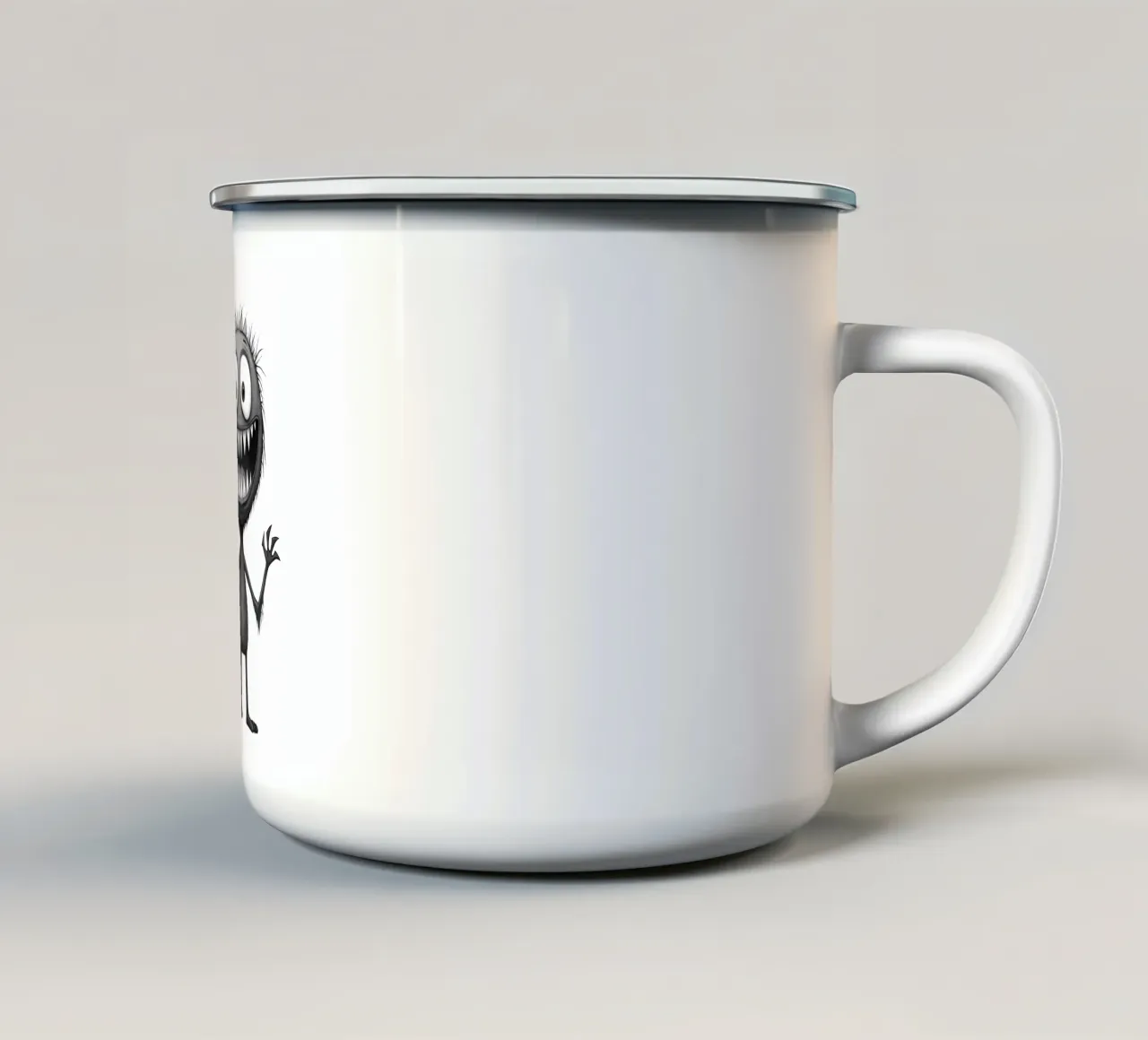 Egao - Monster Comics - Serial 03 tazza in smalto da Monsters
