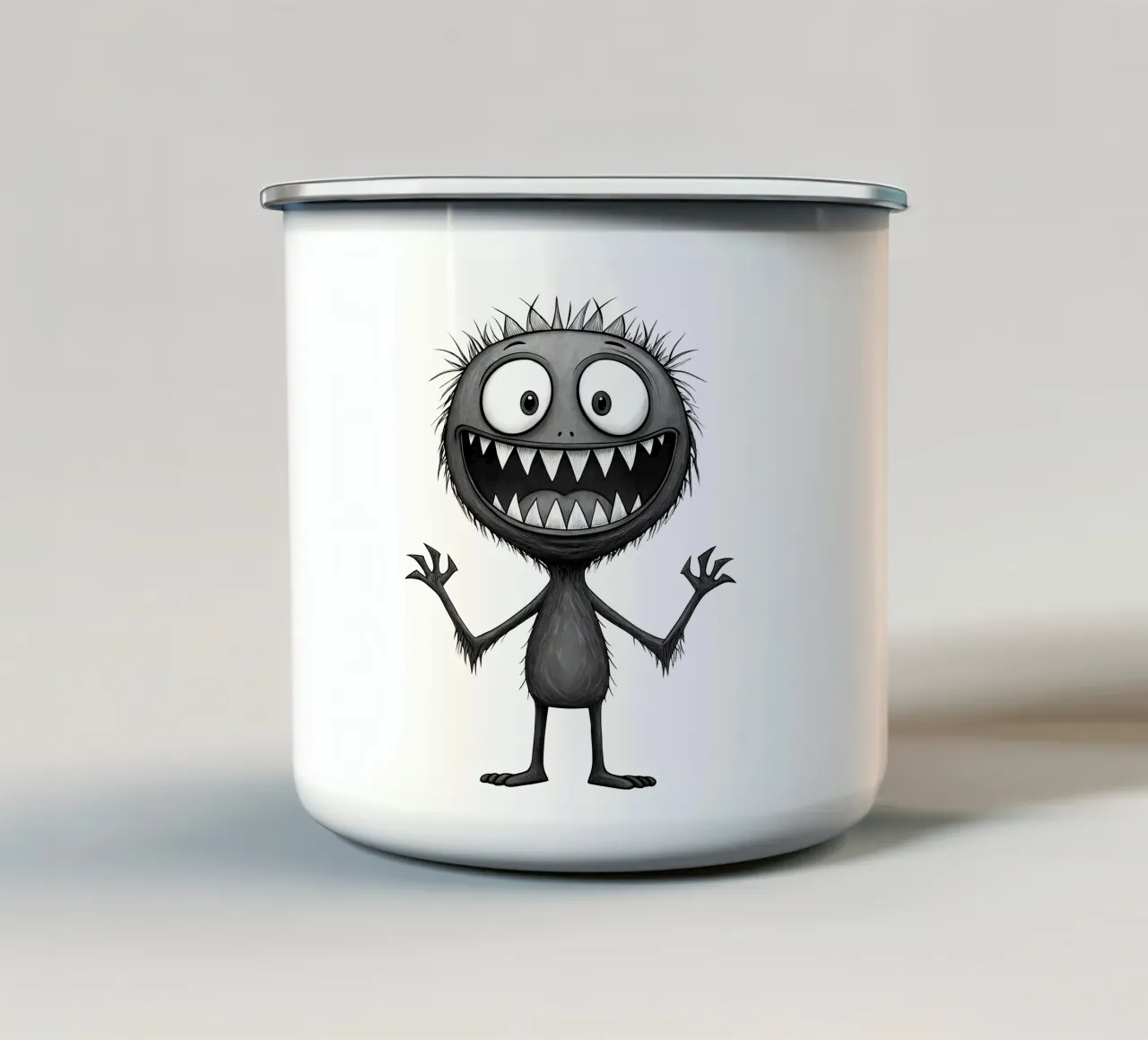 Egao - Monster Comics - Serial 03 tazza in smalto da Monsters