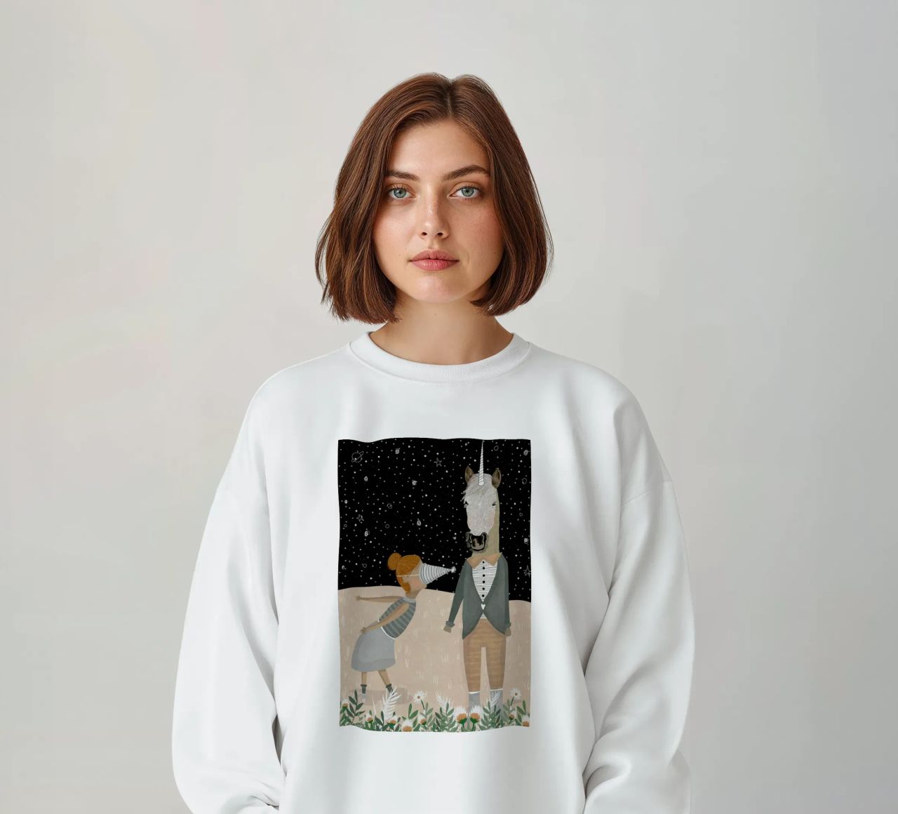 Unicorn Party sudadera de Amalia Restrepo