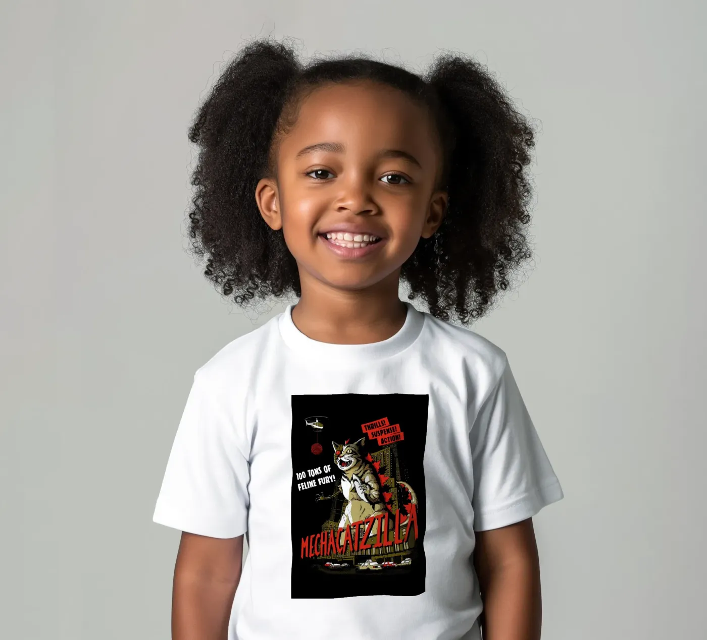 Mecha Catzilla t-shirt bambini da DinoMike