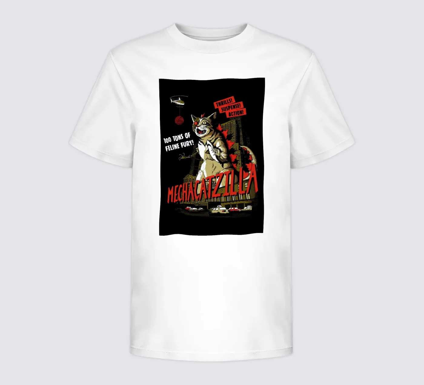 Mecha Catzilla t-shirt bambini da DinoMike