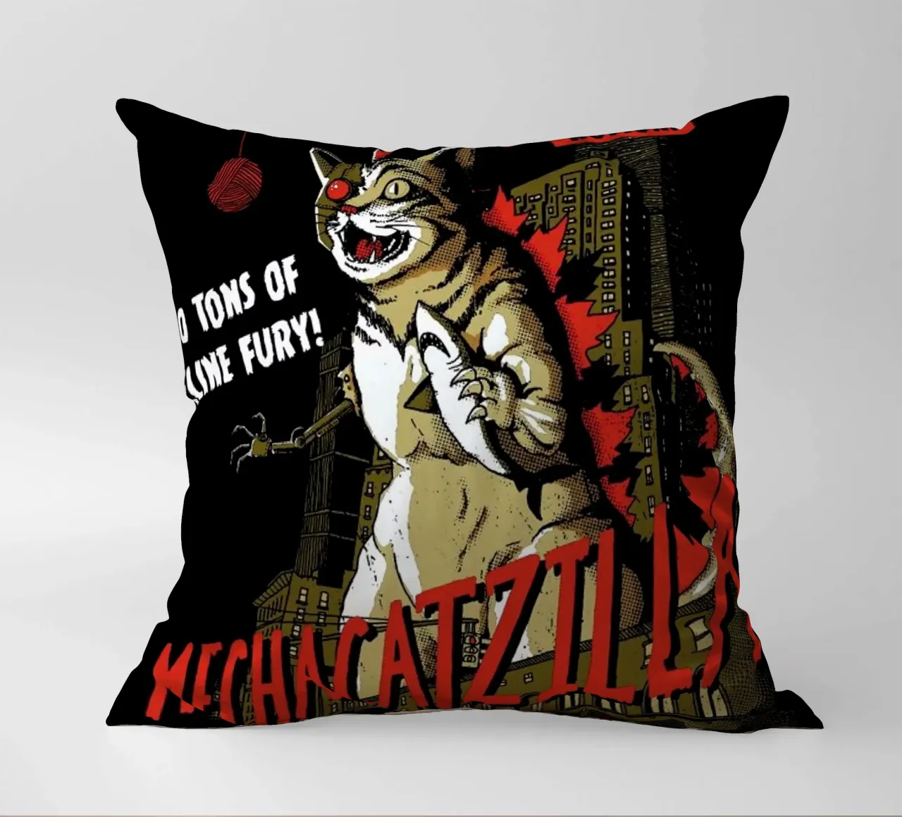 Mecha Catzilla cuscino da DinoMike