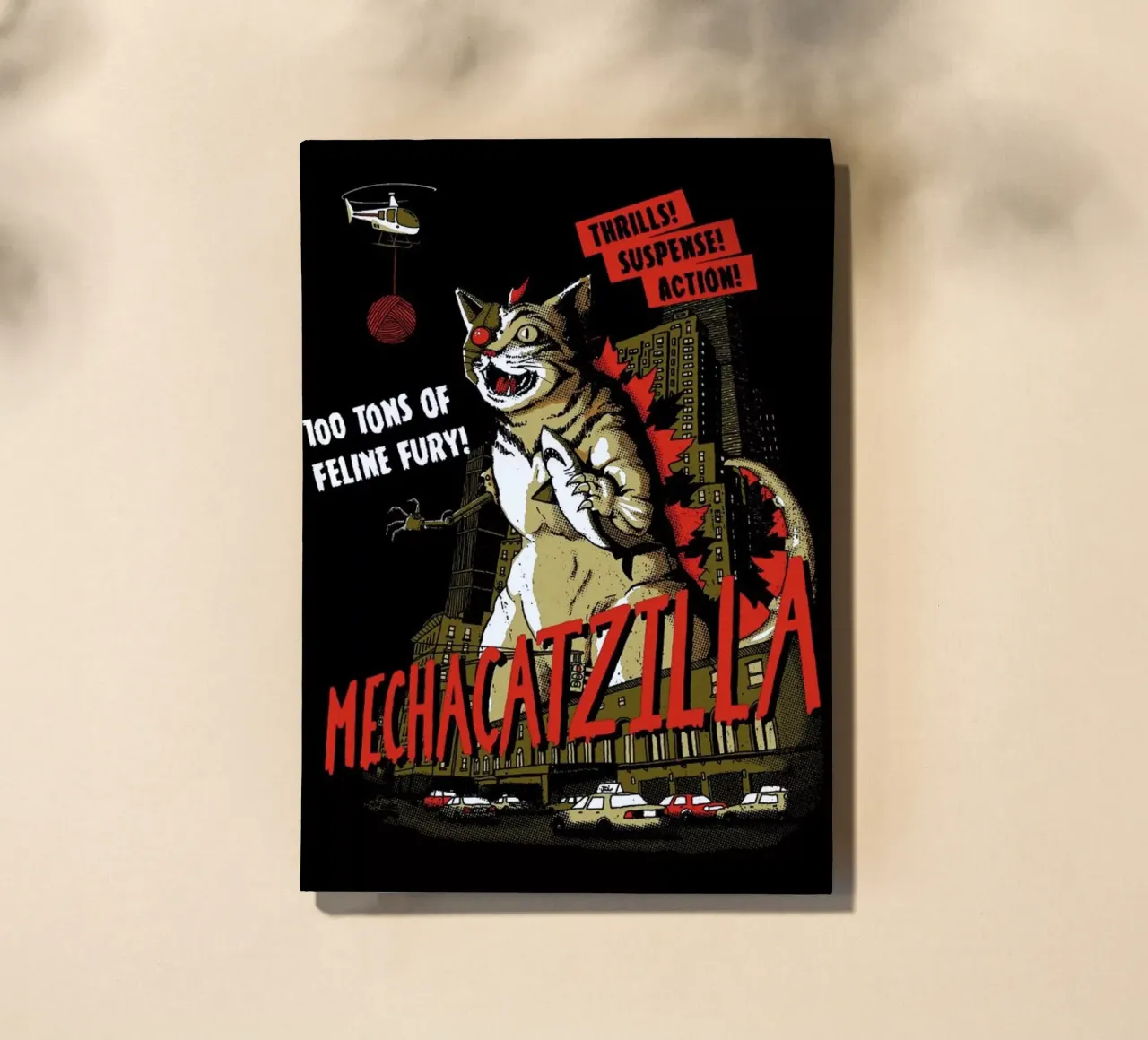 Mecha Catzilla notebook by DinoMike