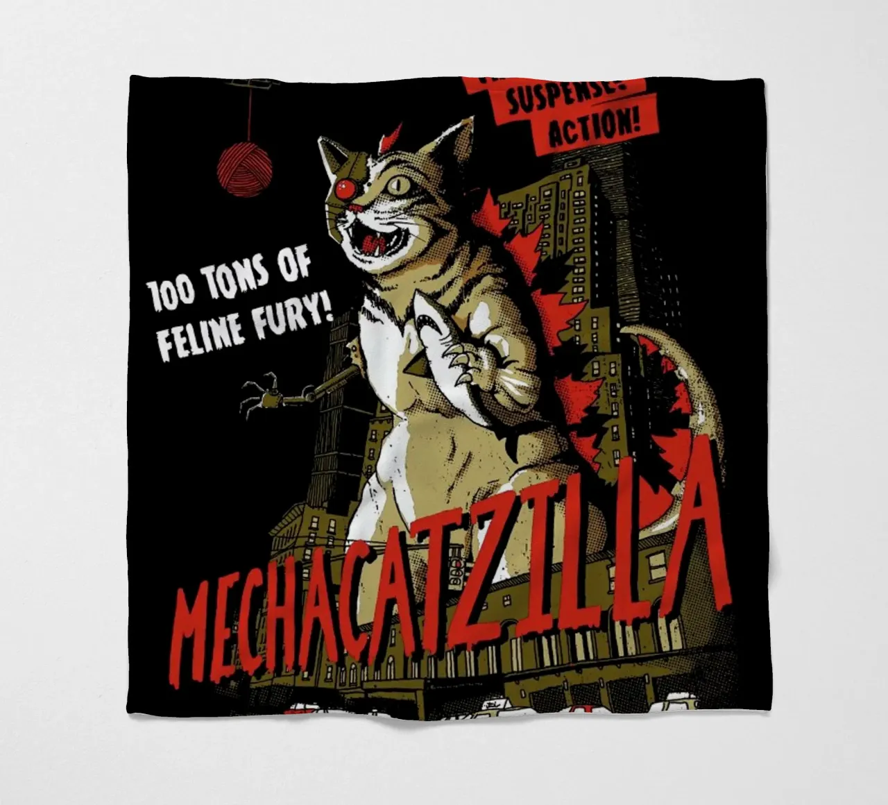 Mecha Catzilla coperta in pile da DinoMike