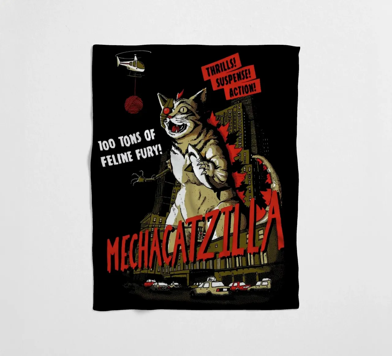 Mecha Catzilla coperta in pile da DinoMike