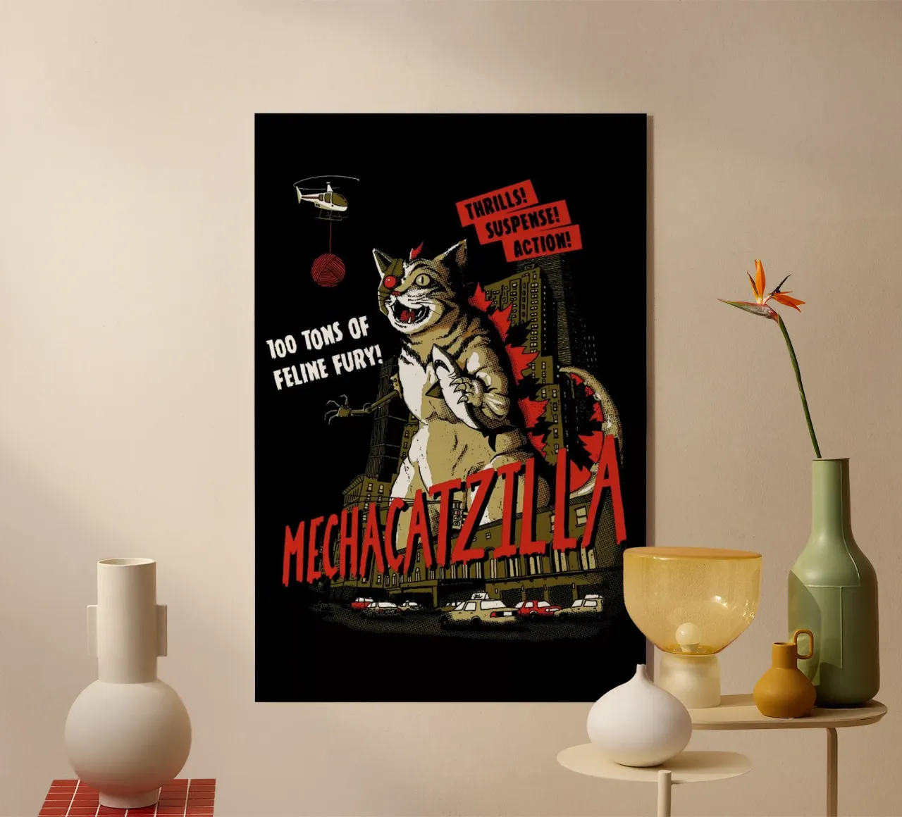 Mecha Catzilla plexiglass da DinoMike