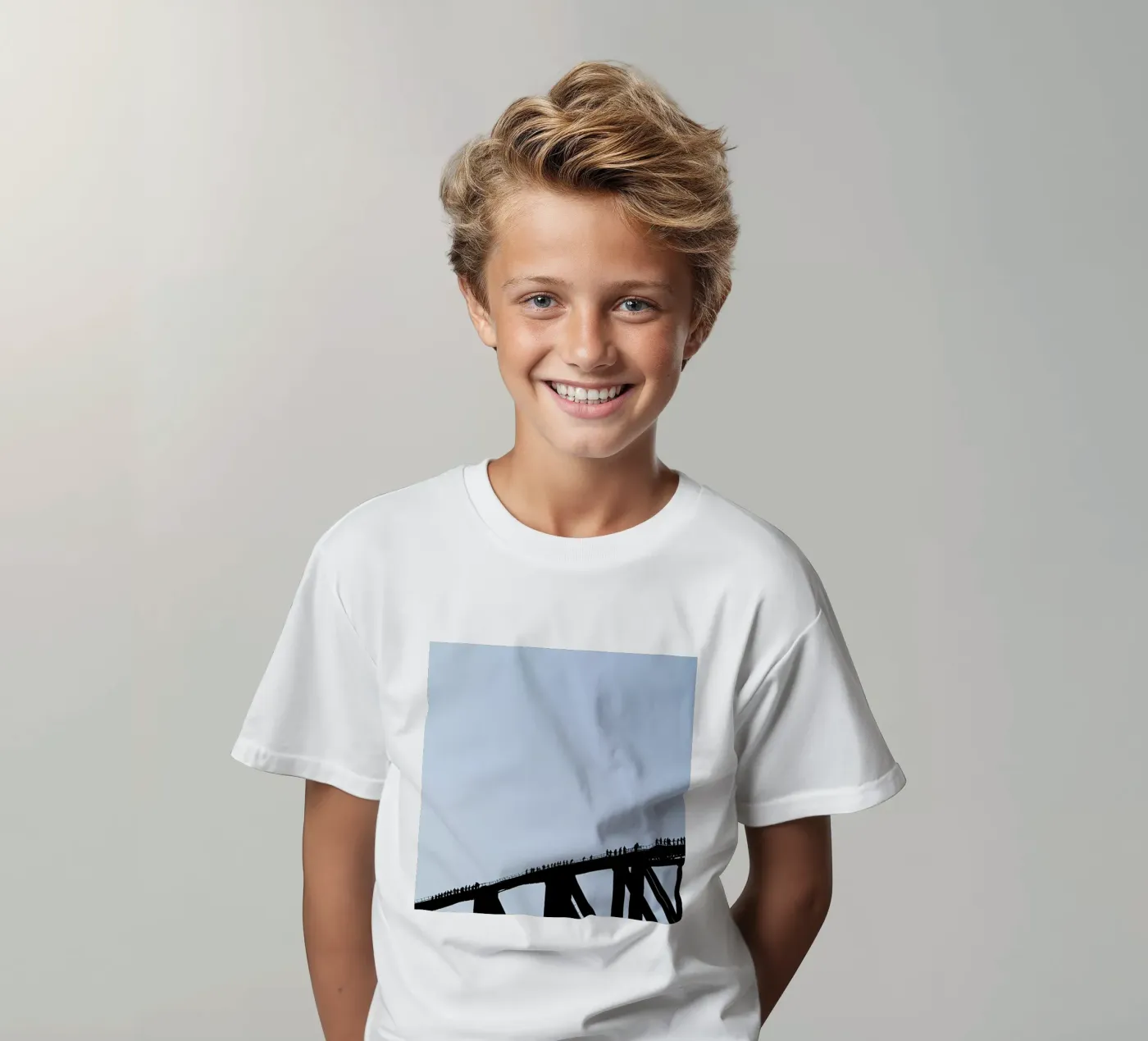 Human Ants t-shirt bambini da Charlotte Curd