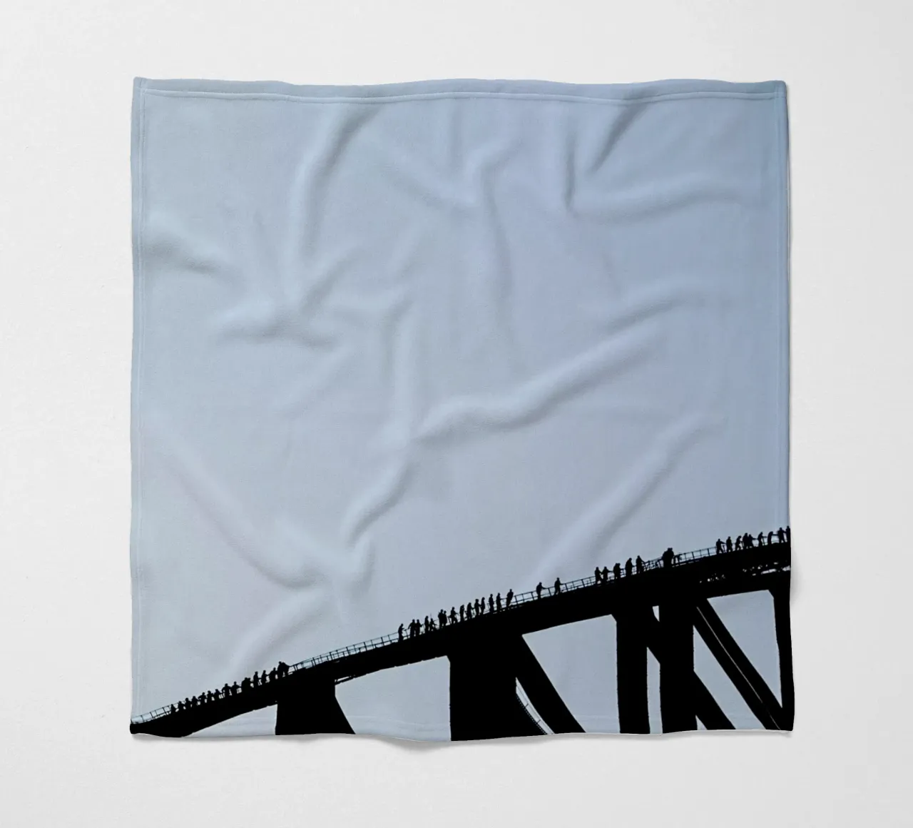 Human Ants Fleecedecke von Charlotte Curd
