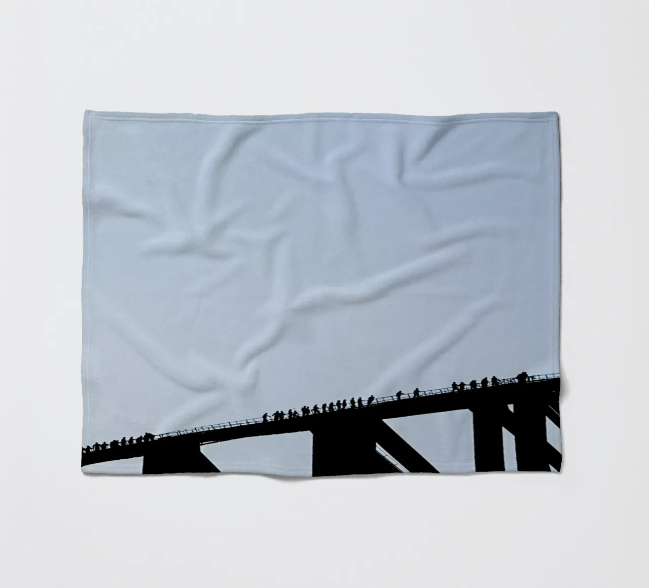 Human Ants Fleecedecke von Charlotte Curd