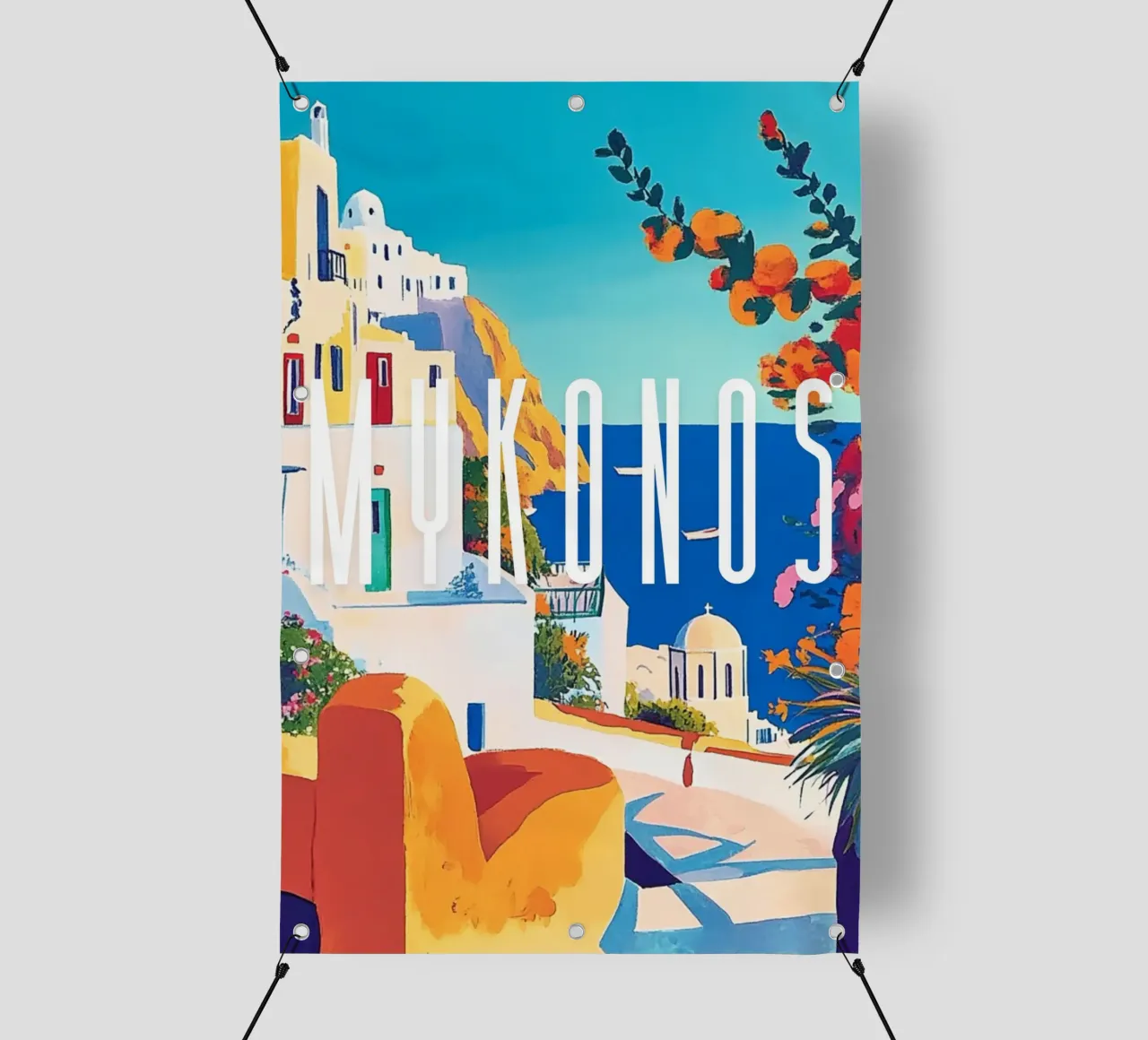 Mykonos telo in pvc da NORDLICHT DESIGNS