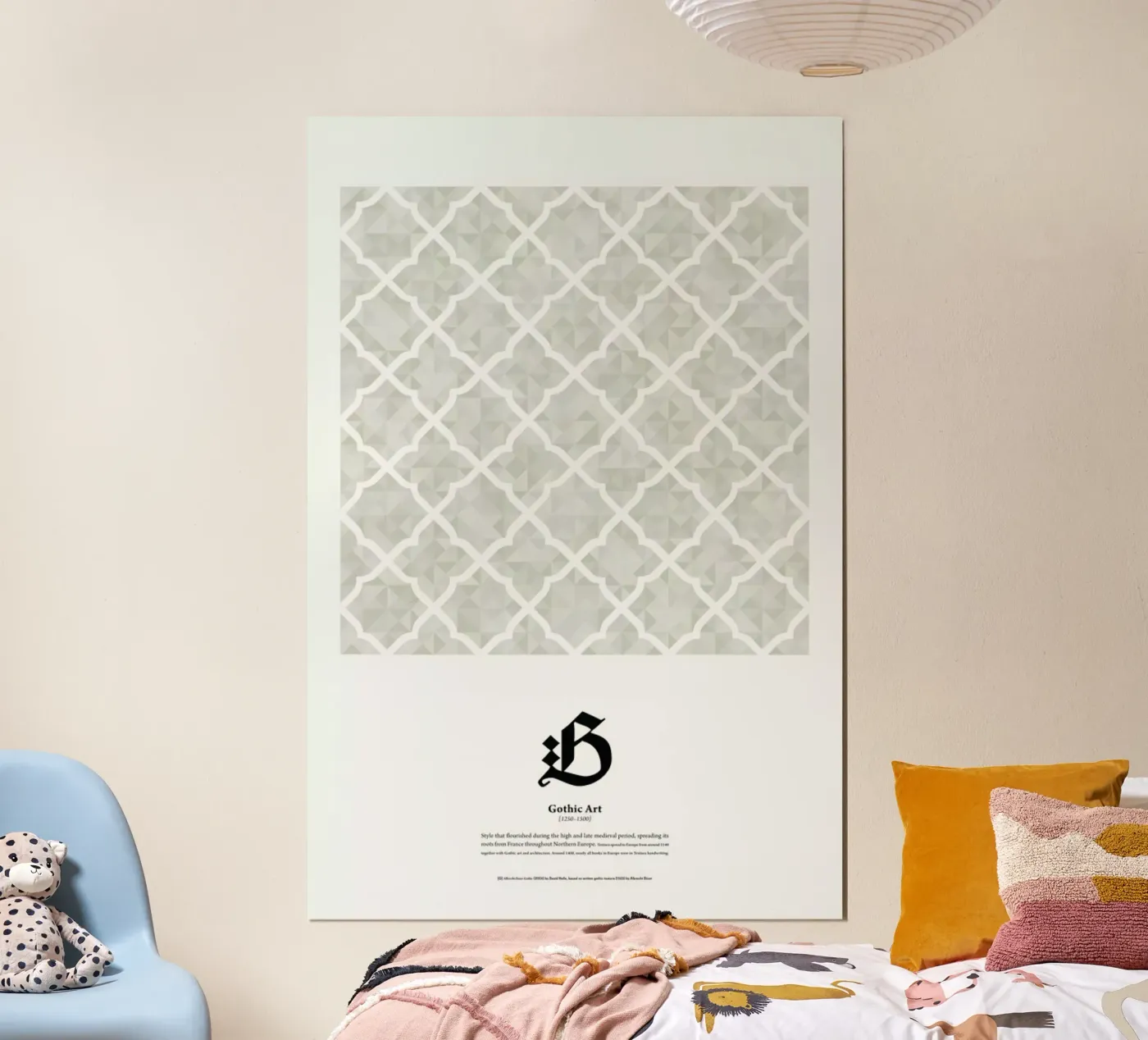 G - Gothic Art poster da The True Type