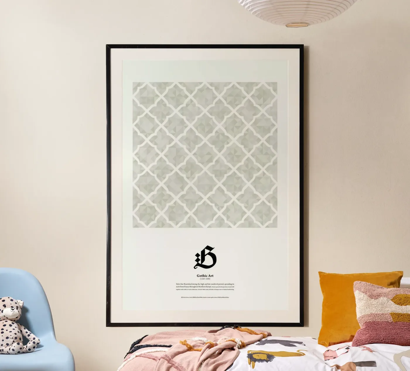 G - Gothic Art poster da The True Type