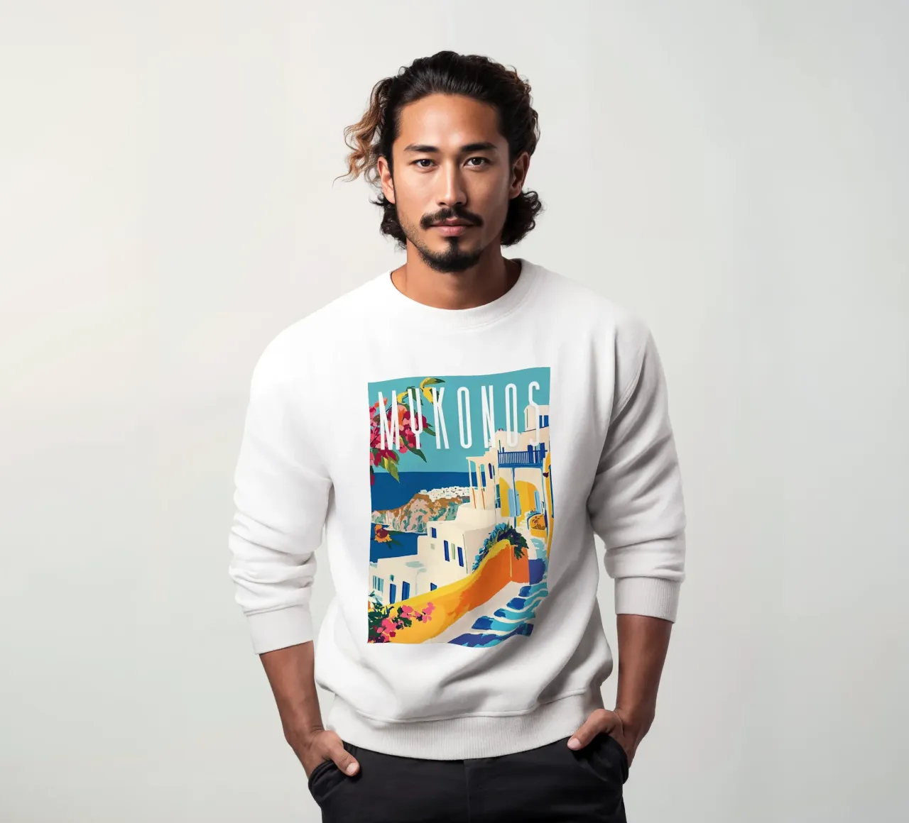 Mykonos felpa da NORDLICHT DESIGNS