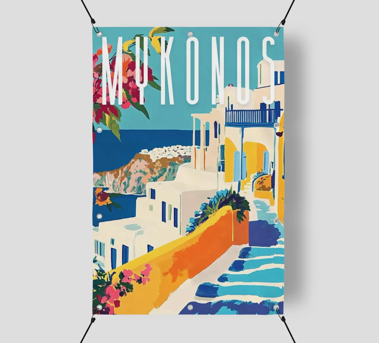Mykonos telo in pvc da NORDLICHT DESIGNS