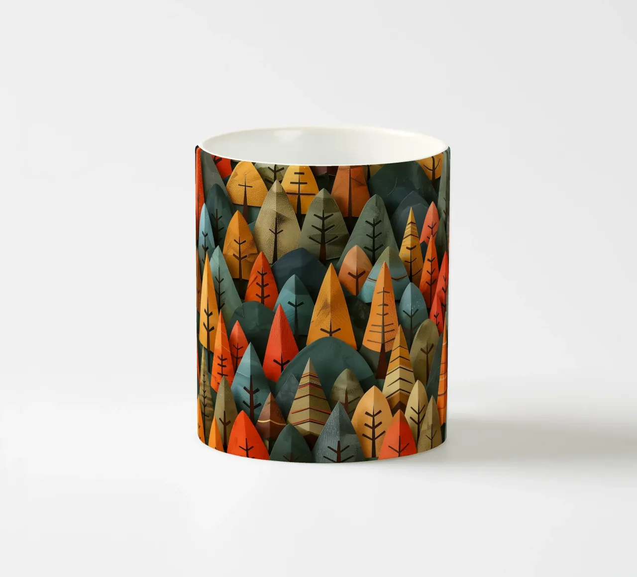 Woodland hues Keramik Tasse von The Quiet Senju