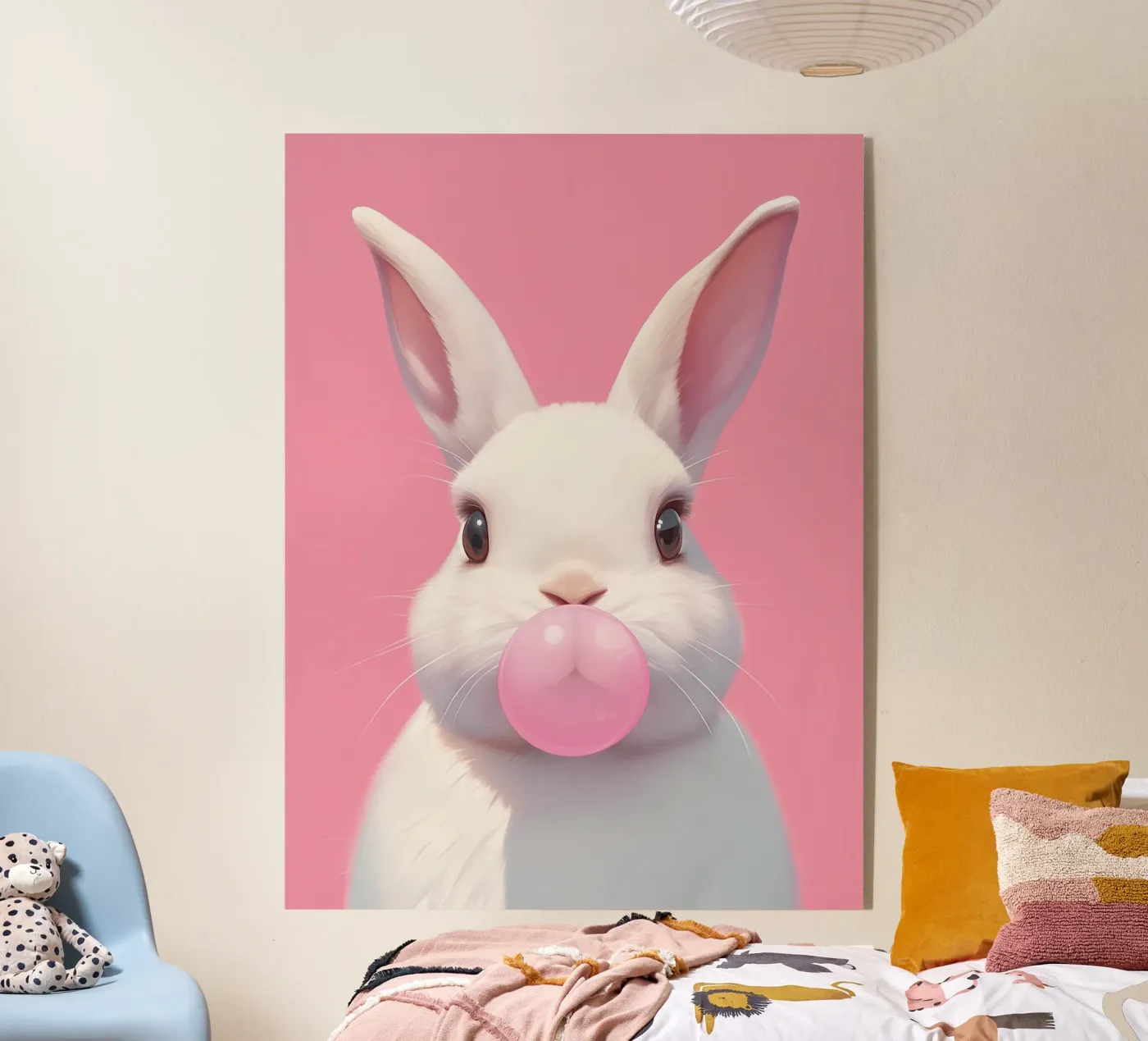 Ella Bubblegum Hase plexiglass da Carinaprint