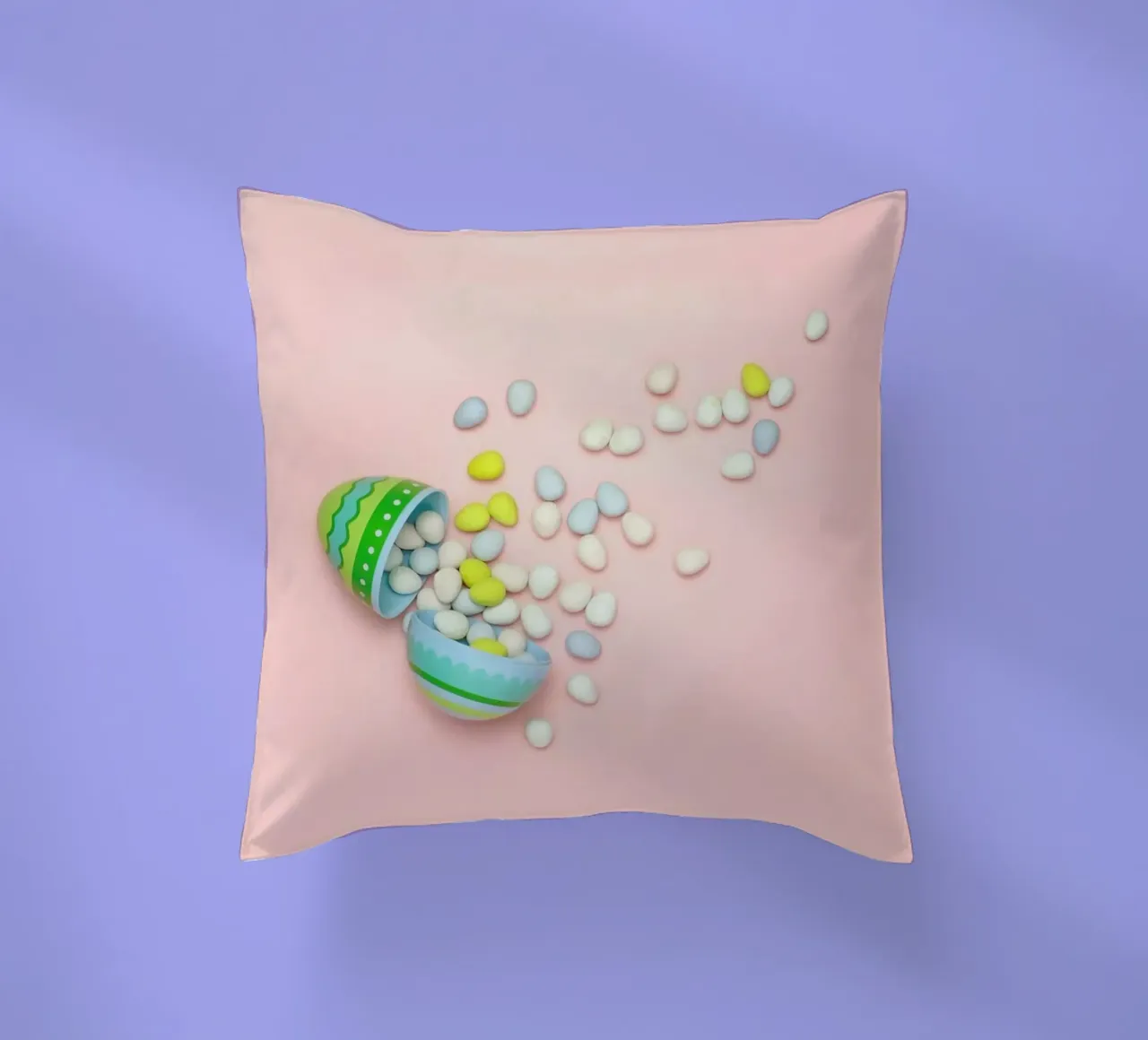Easter Egg Spill cuscino da Juj Winn
