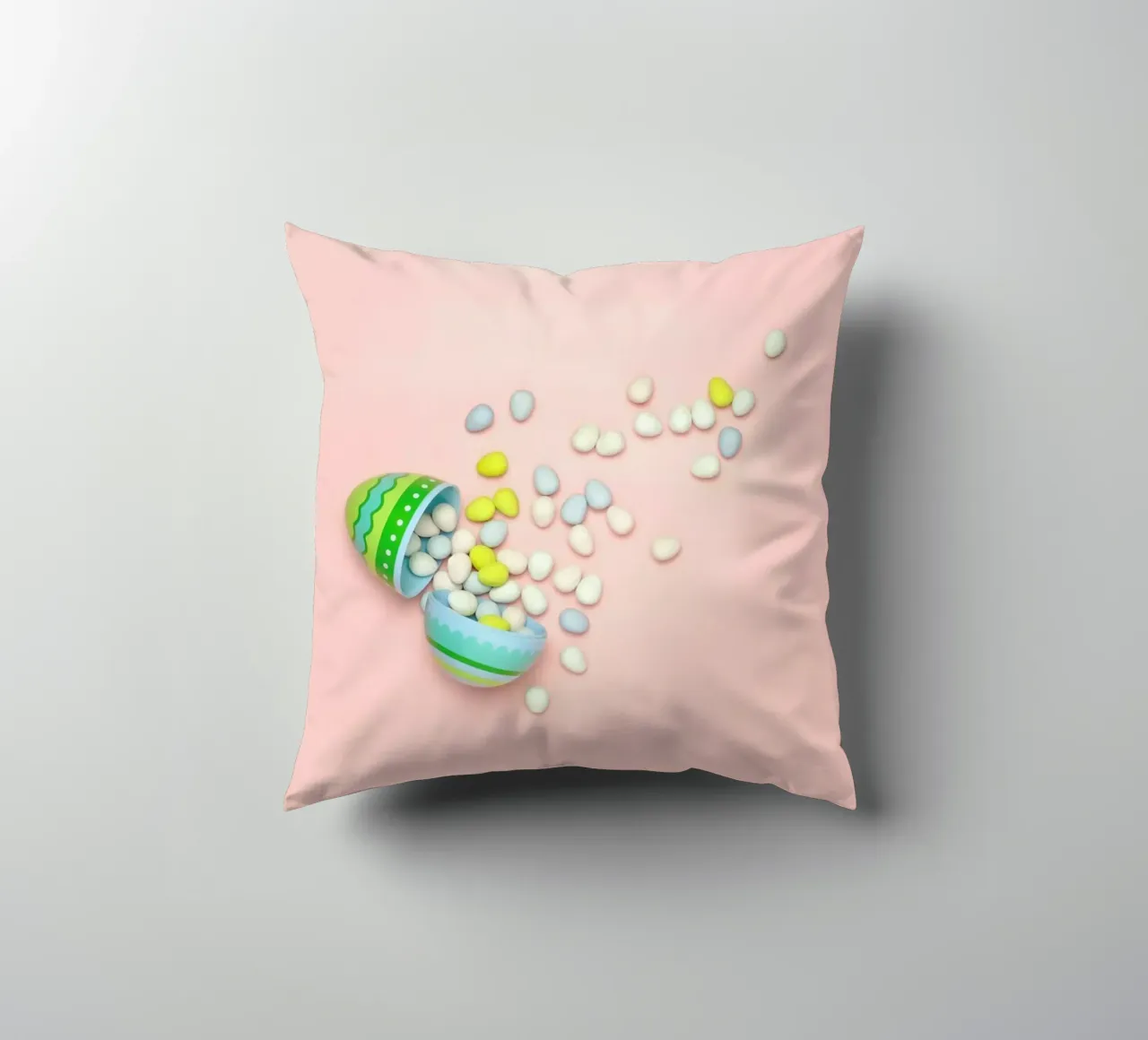 Easter Egg Spill cuscino da Juj Winn