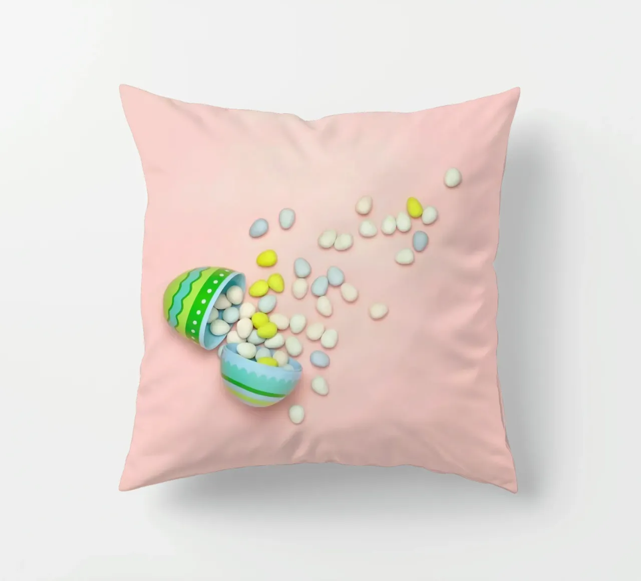 Easter Egg Spill cuscino da Juj Winn