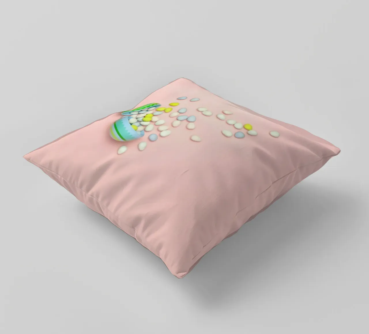 Easter Egg Spill cuscino da Juj Winn