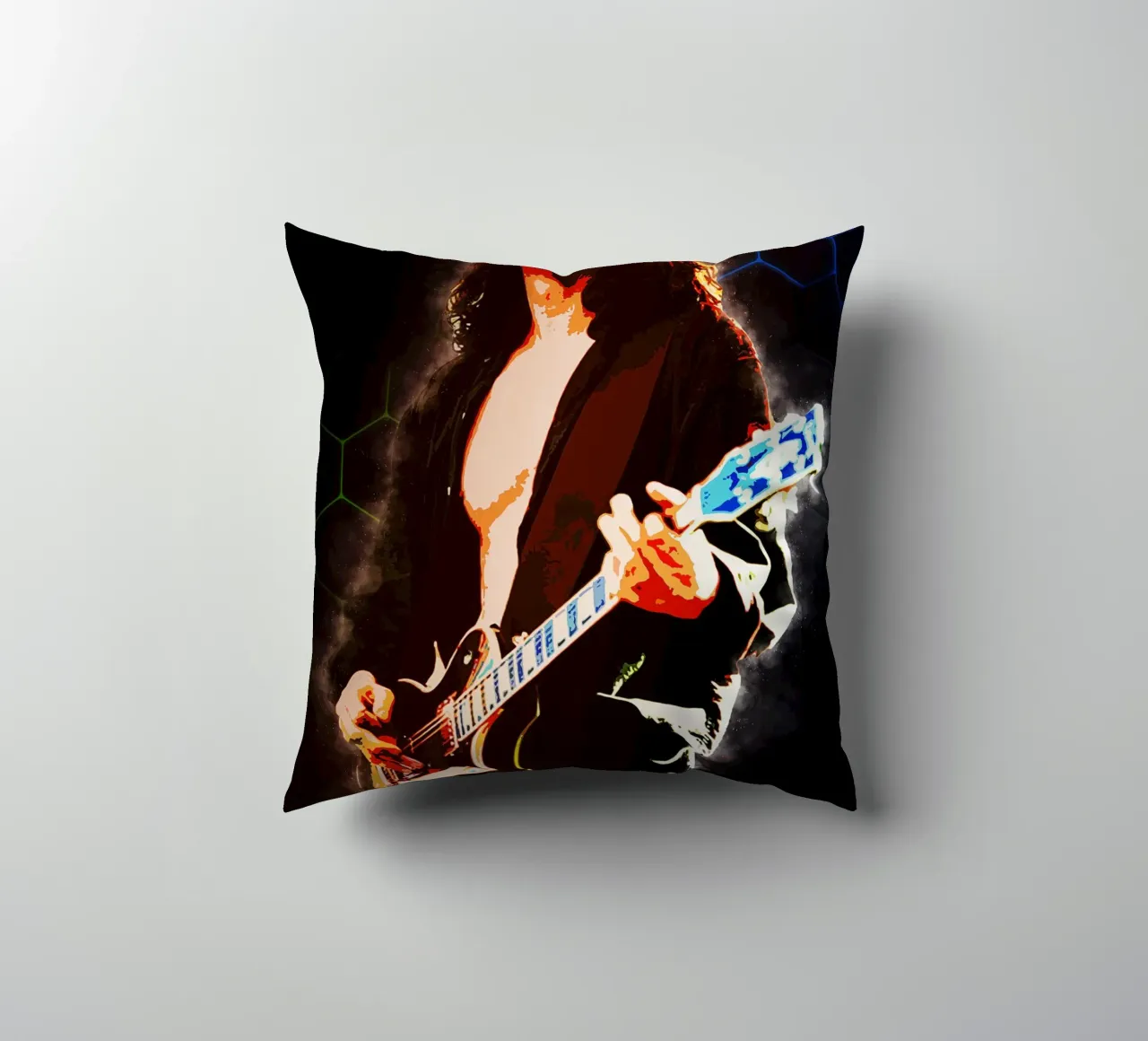 Epic of Chriss Cornell decorative cushion by neonartroom