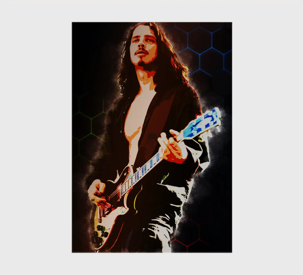 Epic of Chriss Cornell notebook by neonartroom