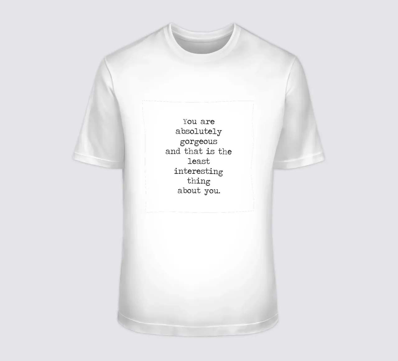 Sei assolutamente splendida, ma mi piace la tua citazione mentale t-shirt da Summer Soul Co. - Quotes