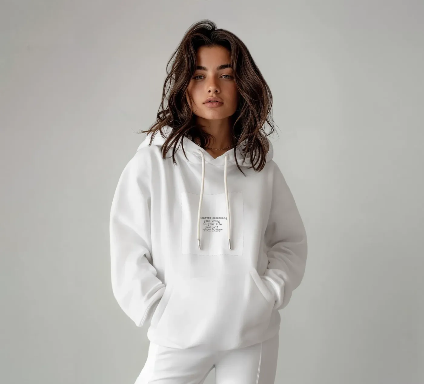 Plot Twist be dramatic quote hoodie by Summer Soul Co. - Quotes