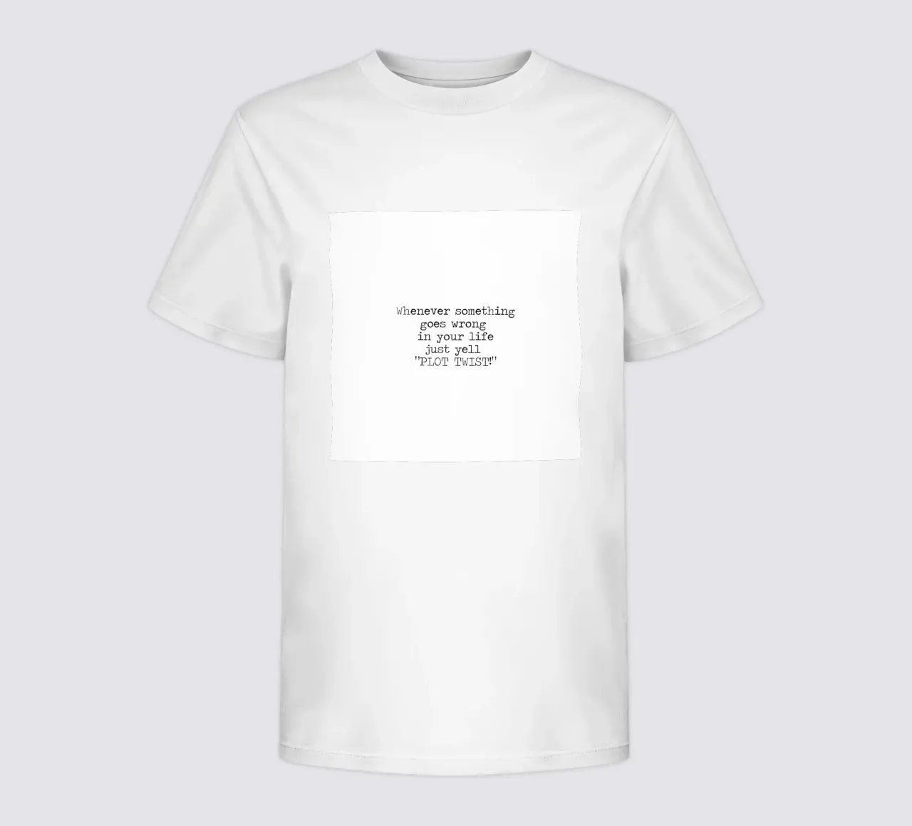 Plot Twist sei dramatisch Zitat Kinder T-Shirt von Summer Soul Co. - Quotes