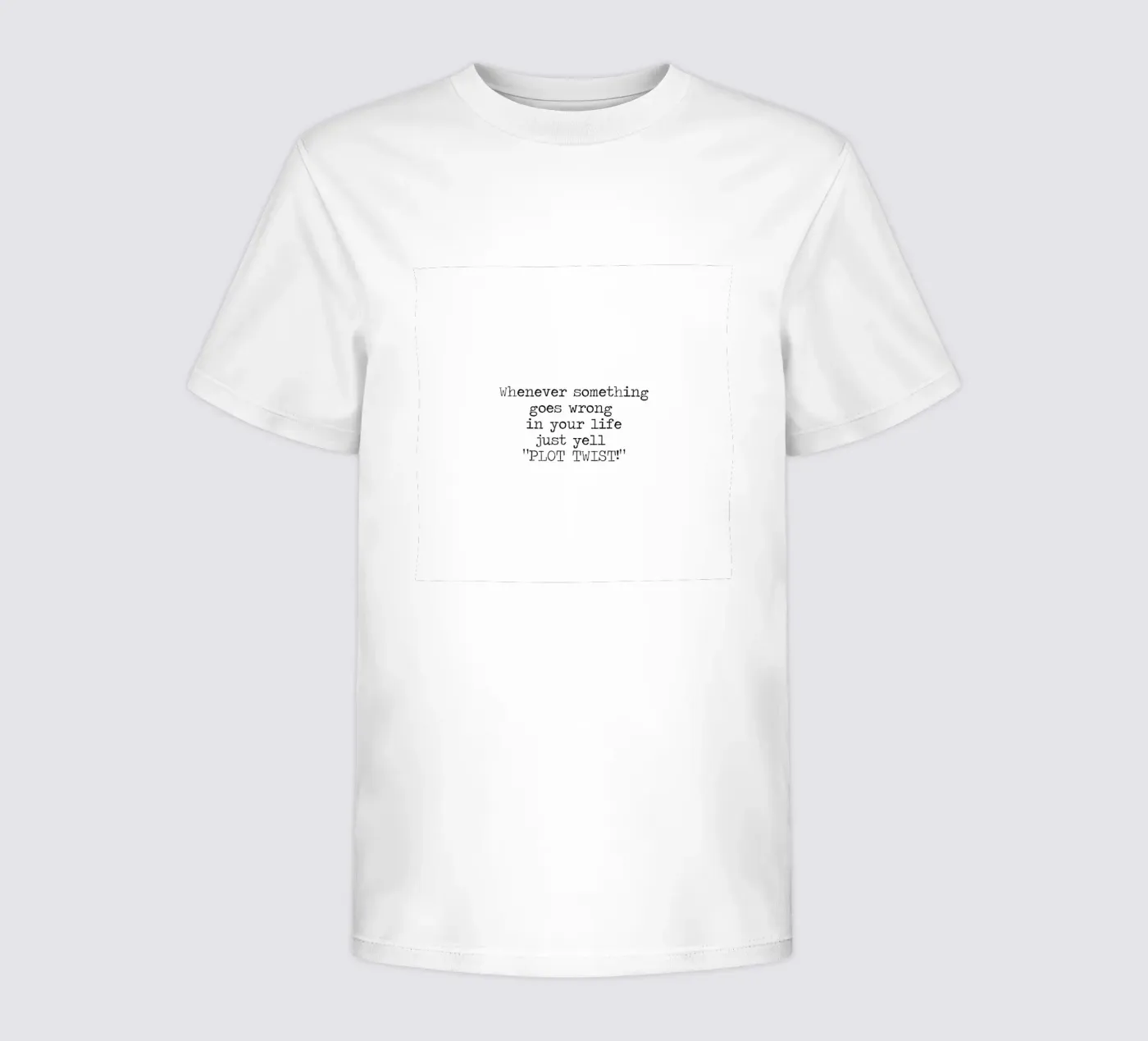 Plot Twist be dramatic quote t-shirt bambini da Summer Soul Co. - Quotes
