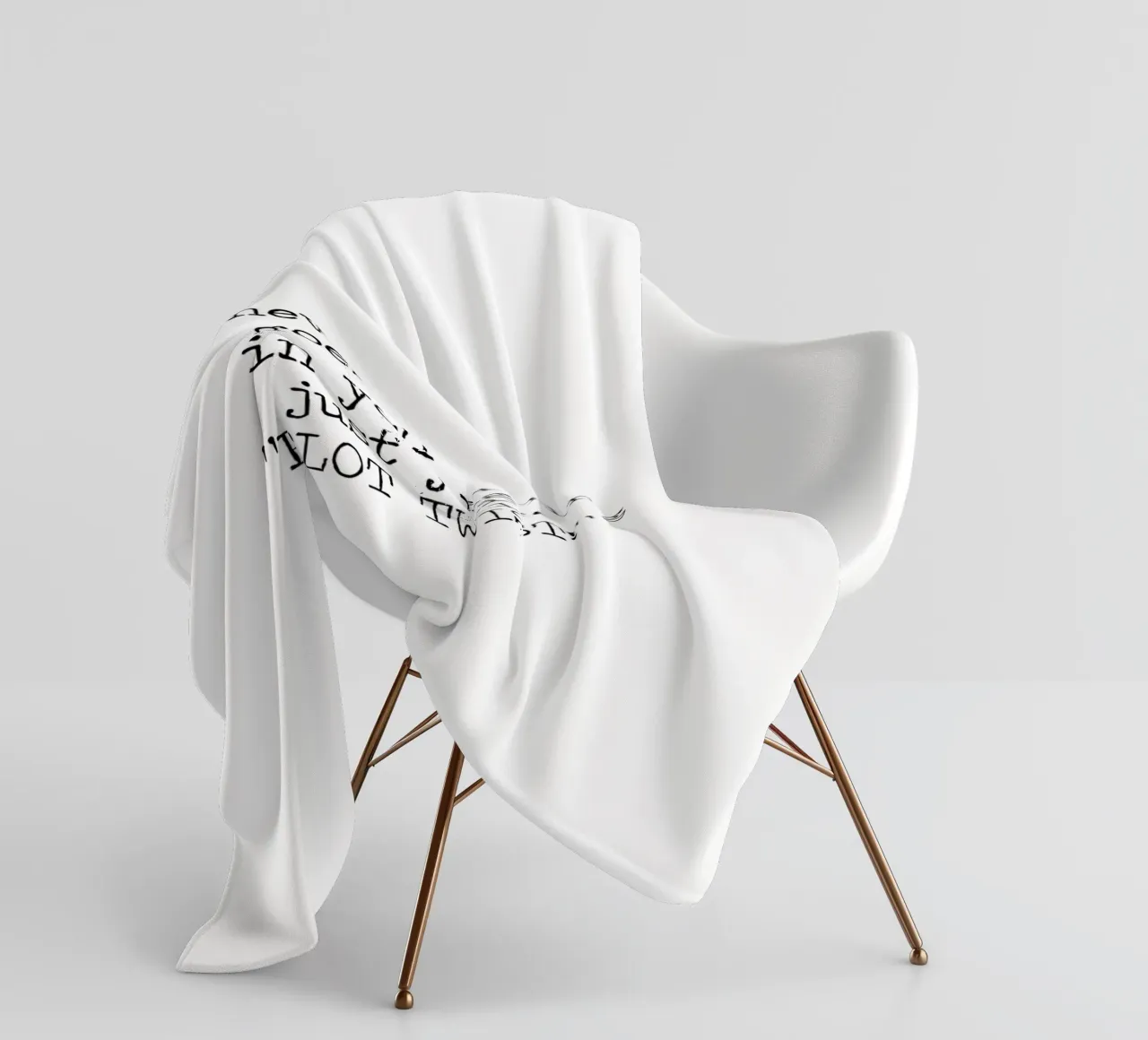 Plot Twist be dramatic quote fleece blanket by Summer Soul Co. - Quotes