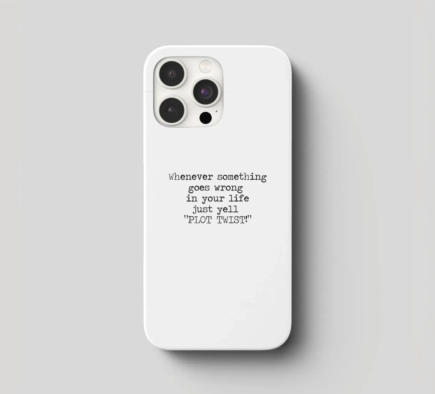Il colpo di scena è una citazione drammatica cover iphone da Summer Soul Co. - Quotes