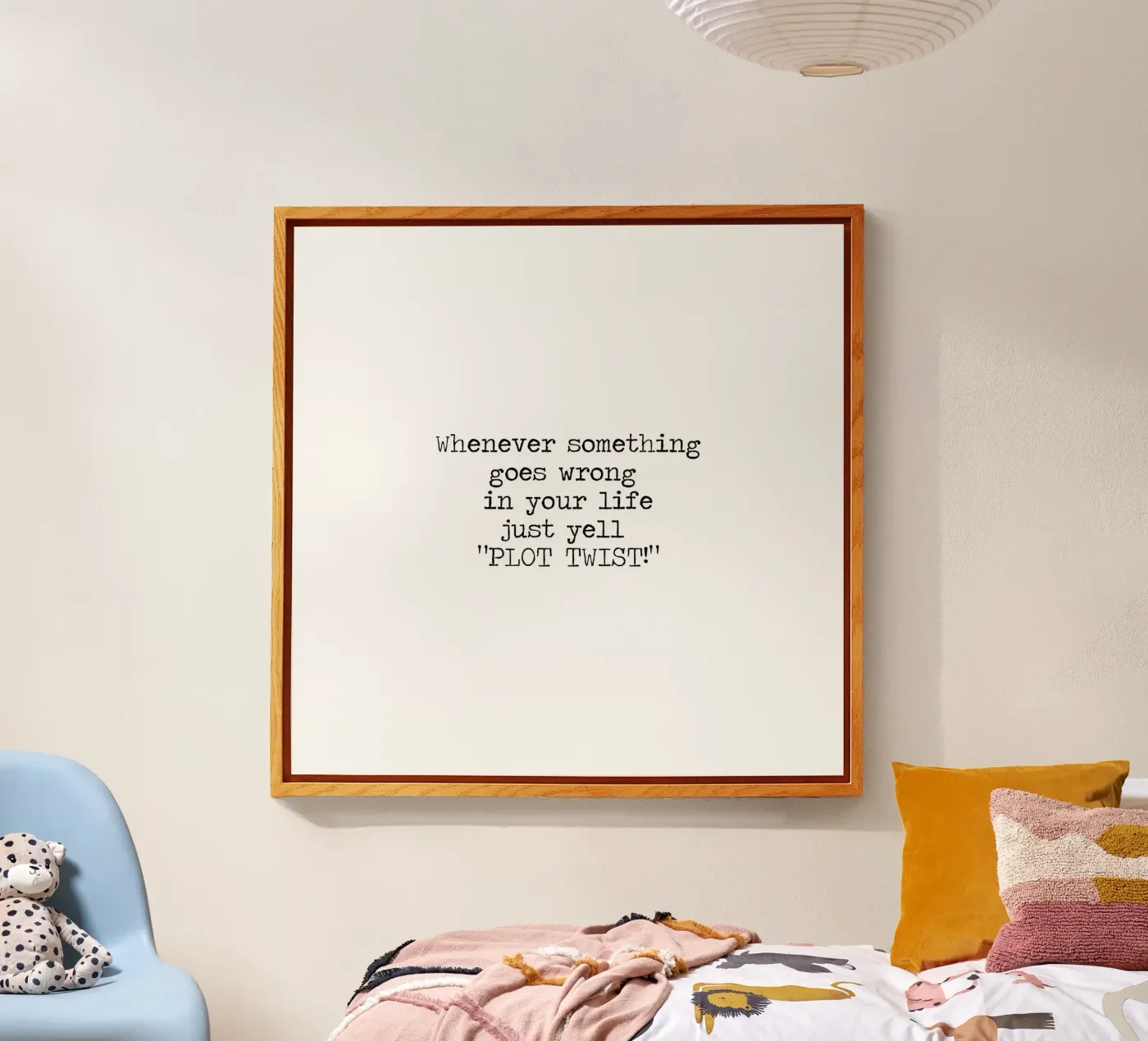 Plot Twist be dramatic quote plexiglass da Summer Soul Co. - Quotes