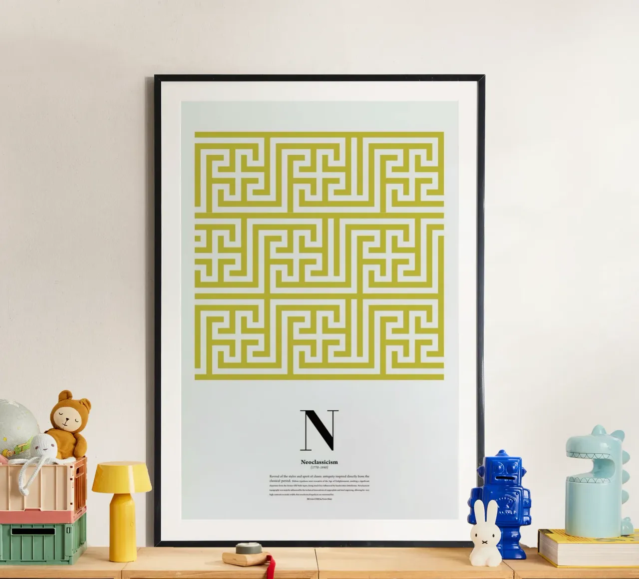 N - Neoclassicism carta hahnemühle da The True Type