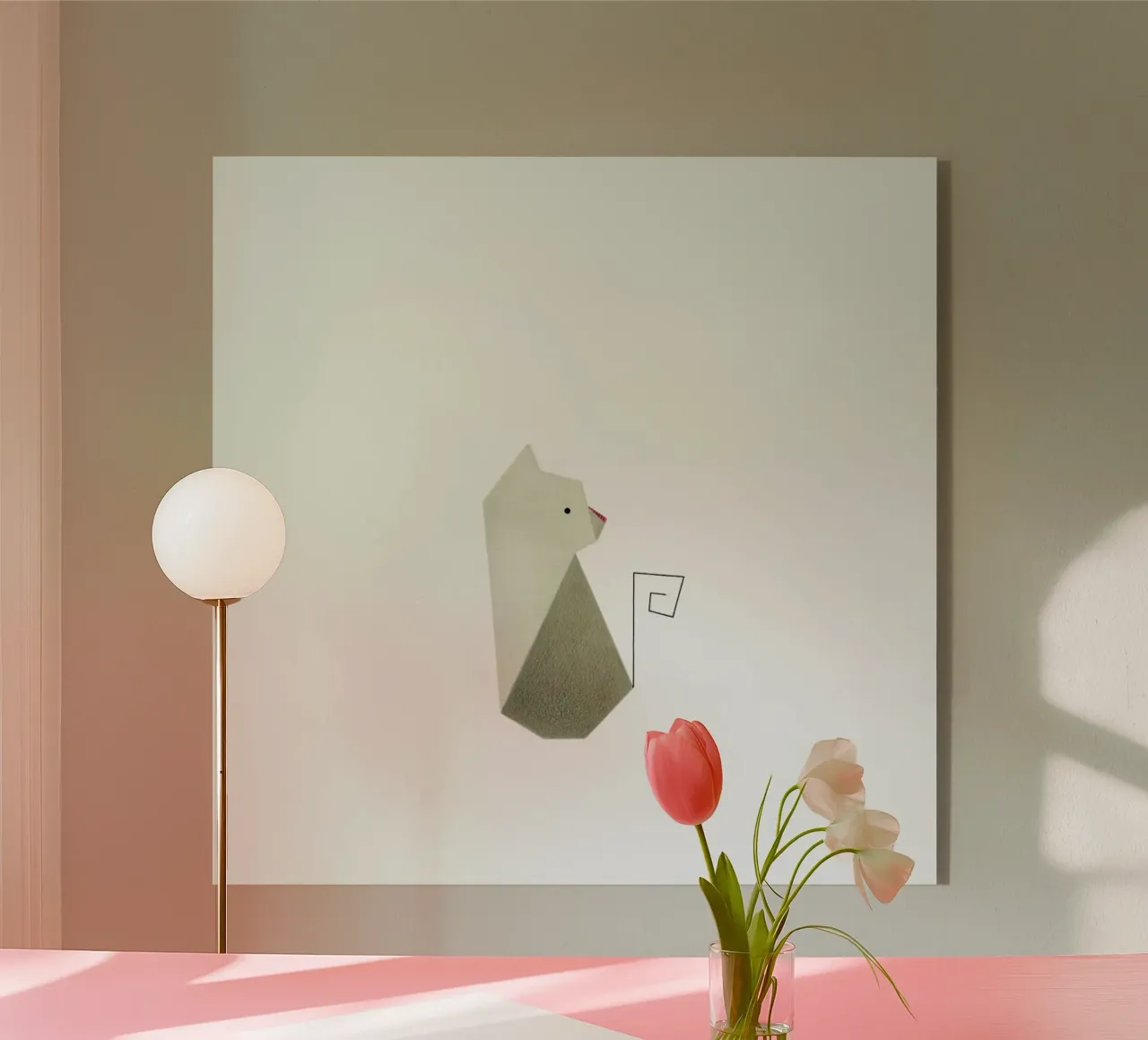 Katze #1 plexiglass da Anna-Maren Zehnter