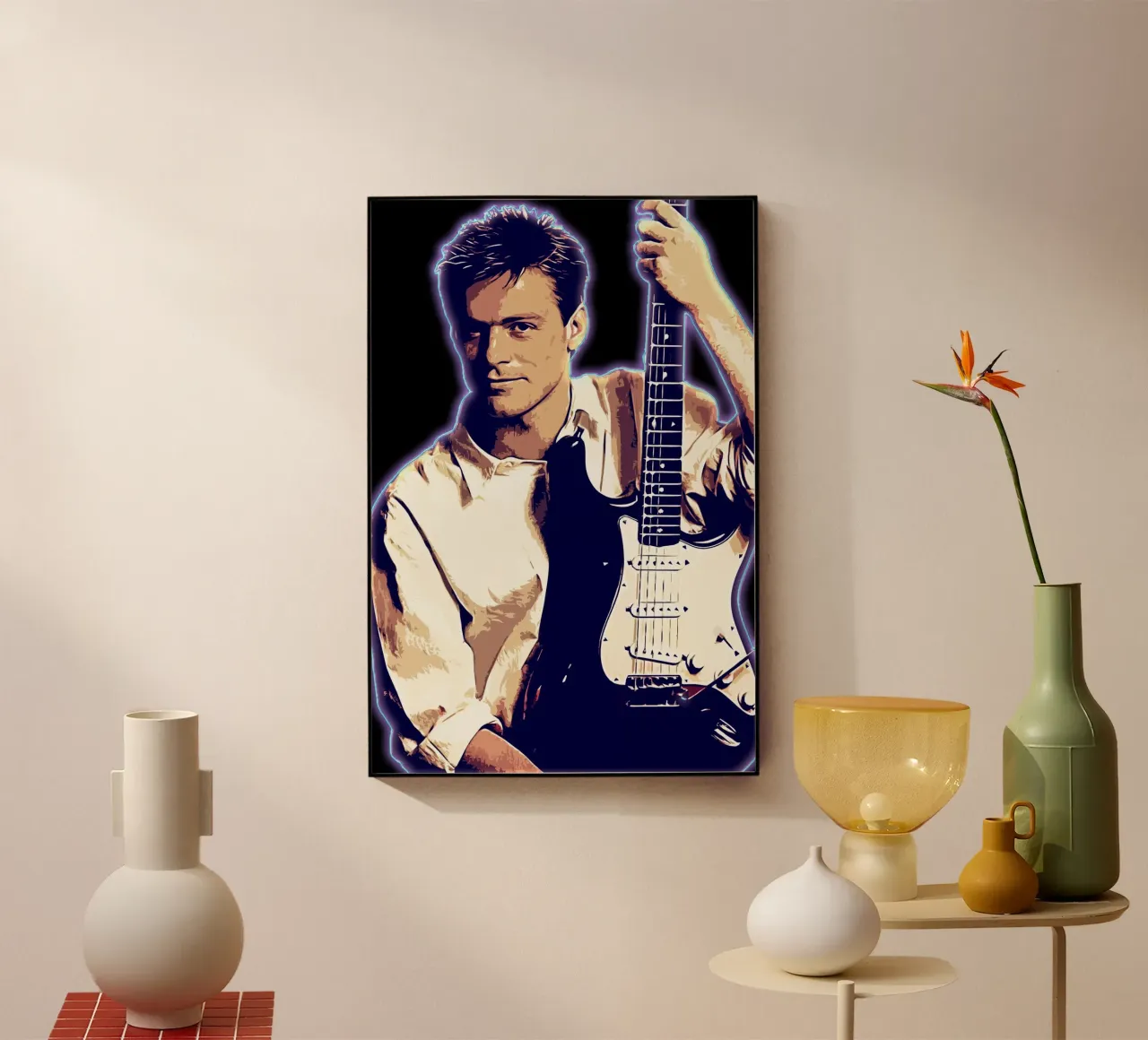 Arte di Bryan Adams plexiglass da neonartroom