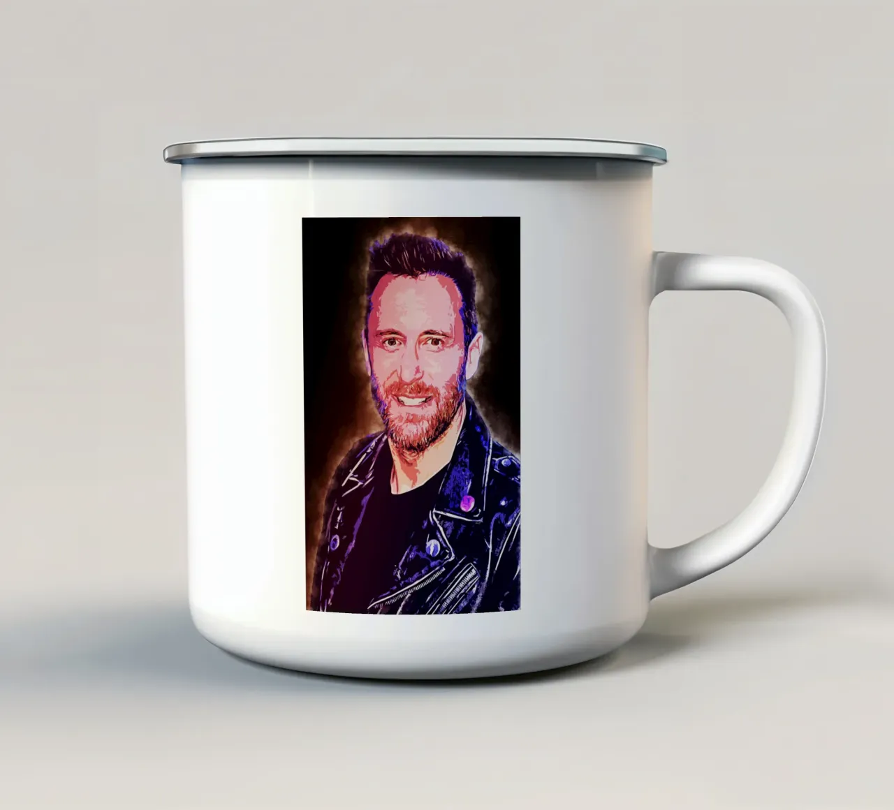 Arte di Guetta tazza in smalto da neonartroom