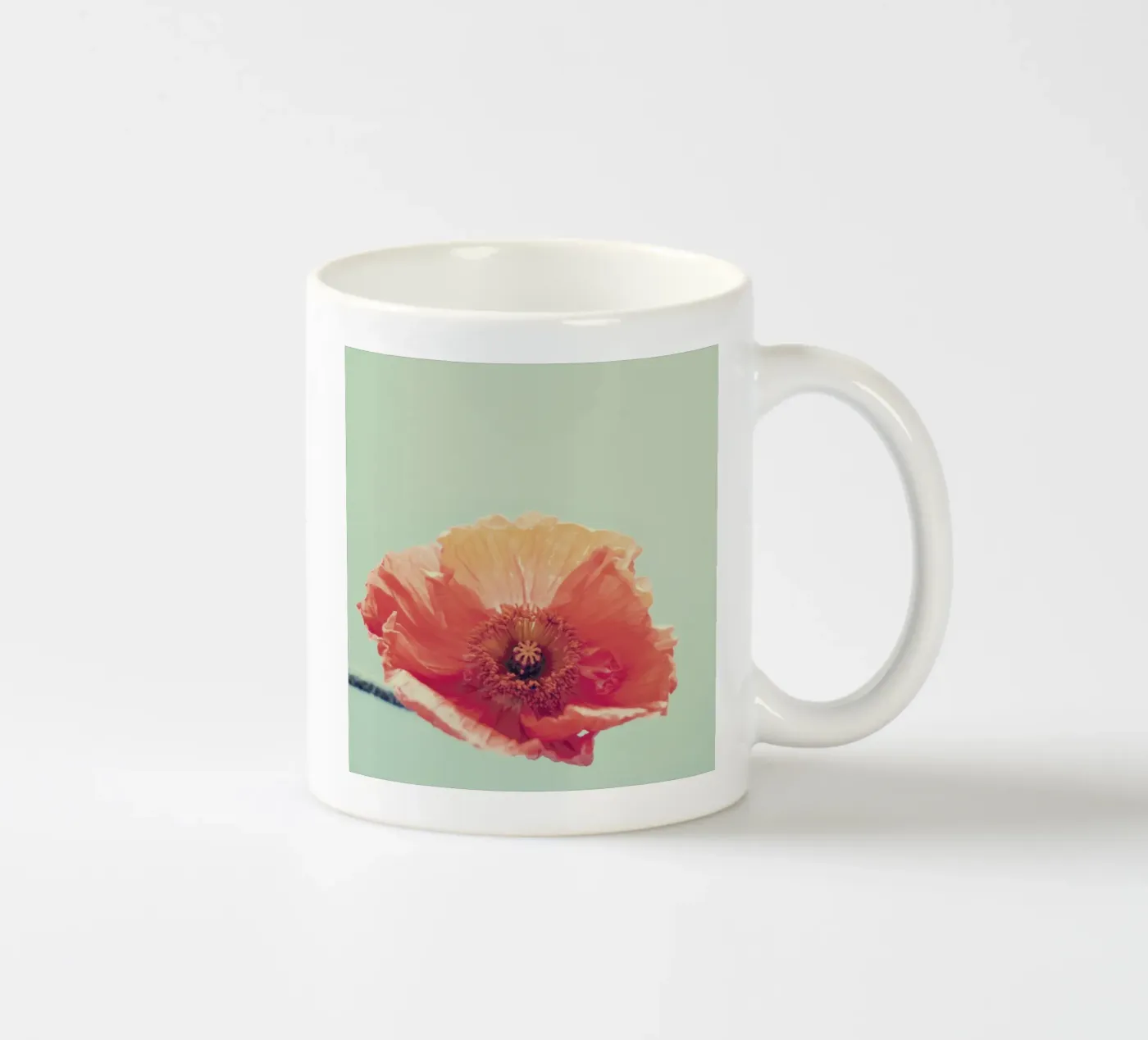 Peel ceramic mug by Morgan Kendall