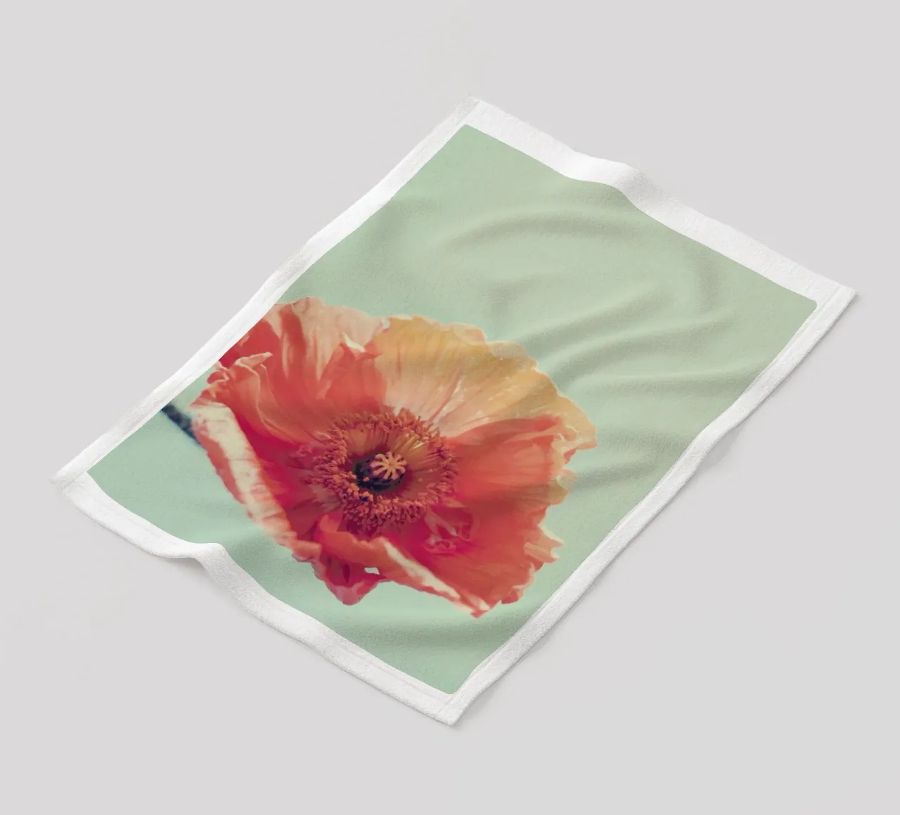 Peel fleece blanket by Morgan Kendall