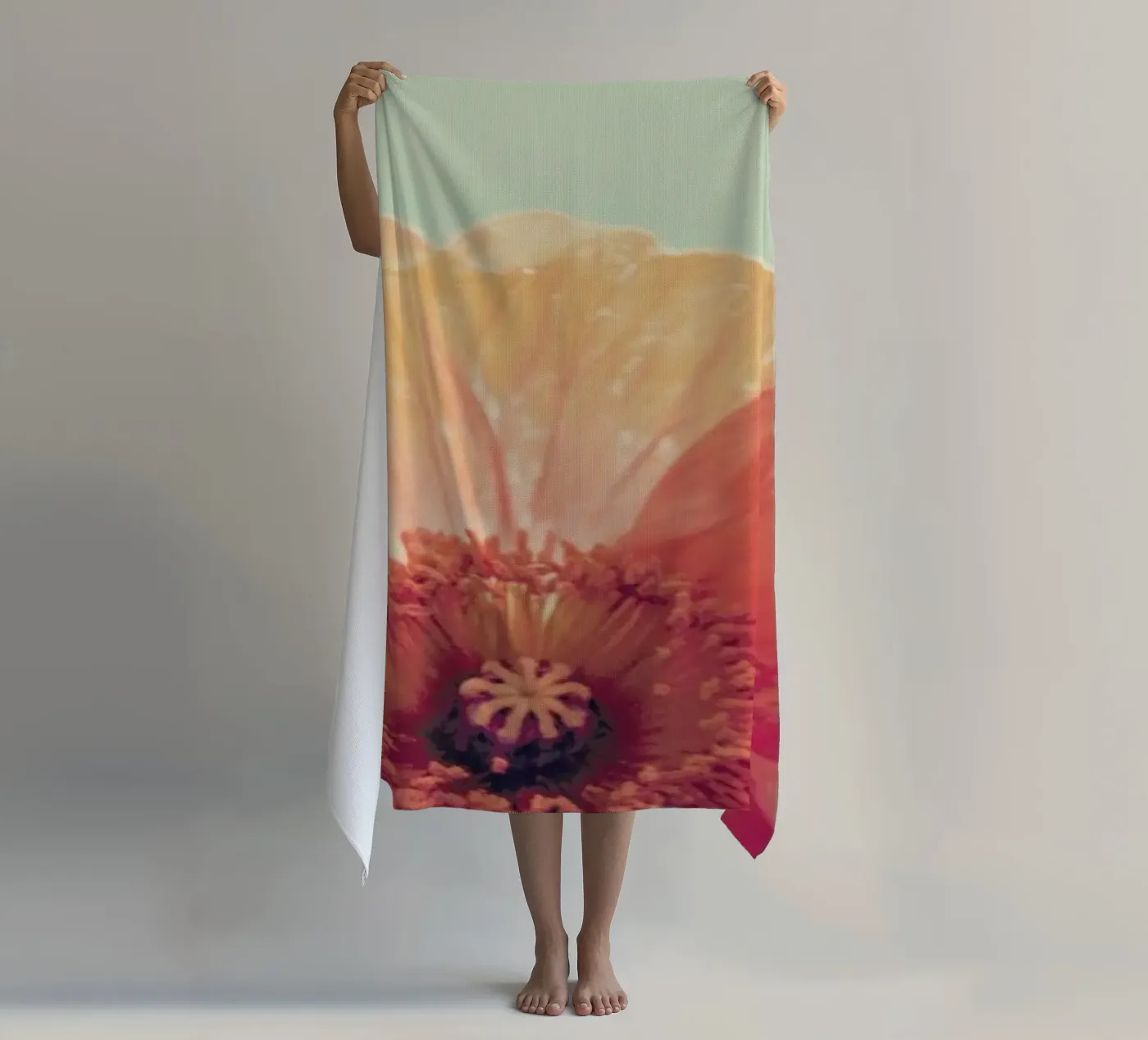 Peel beach towel by Morgan Kendall