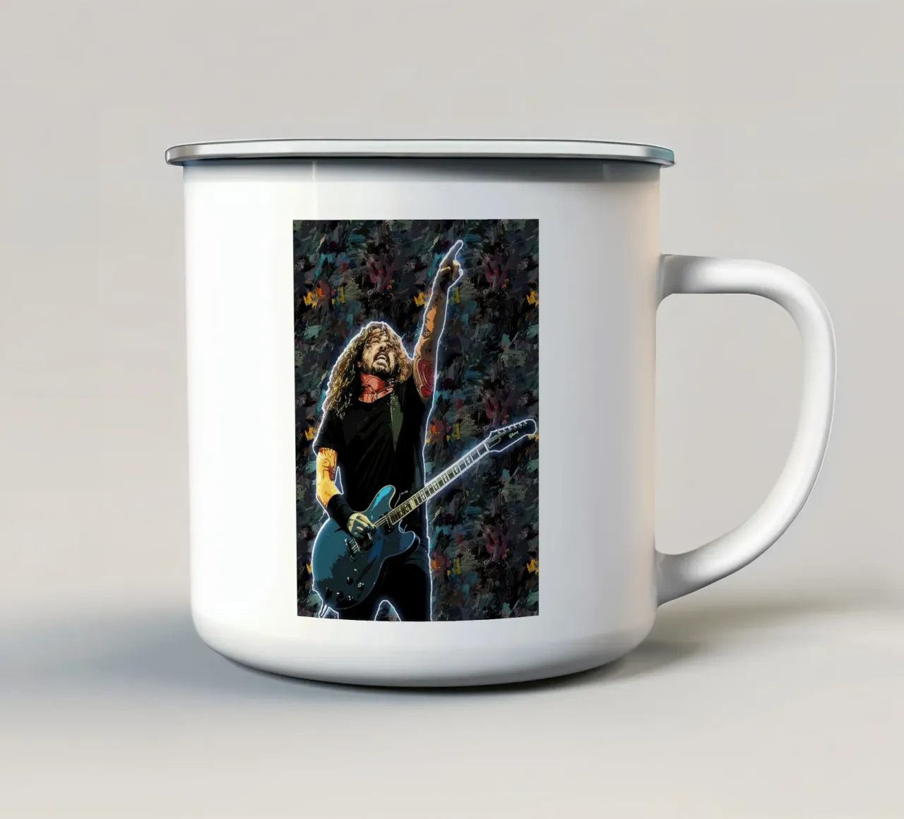Dave Ghrol Tempi come questi tazza in smalto da neonartroom